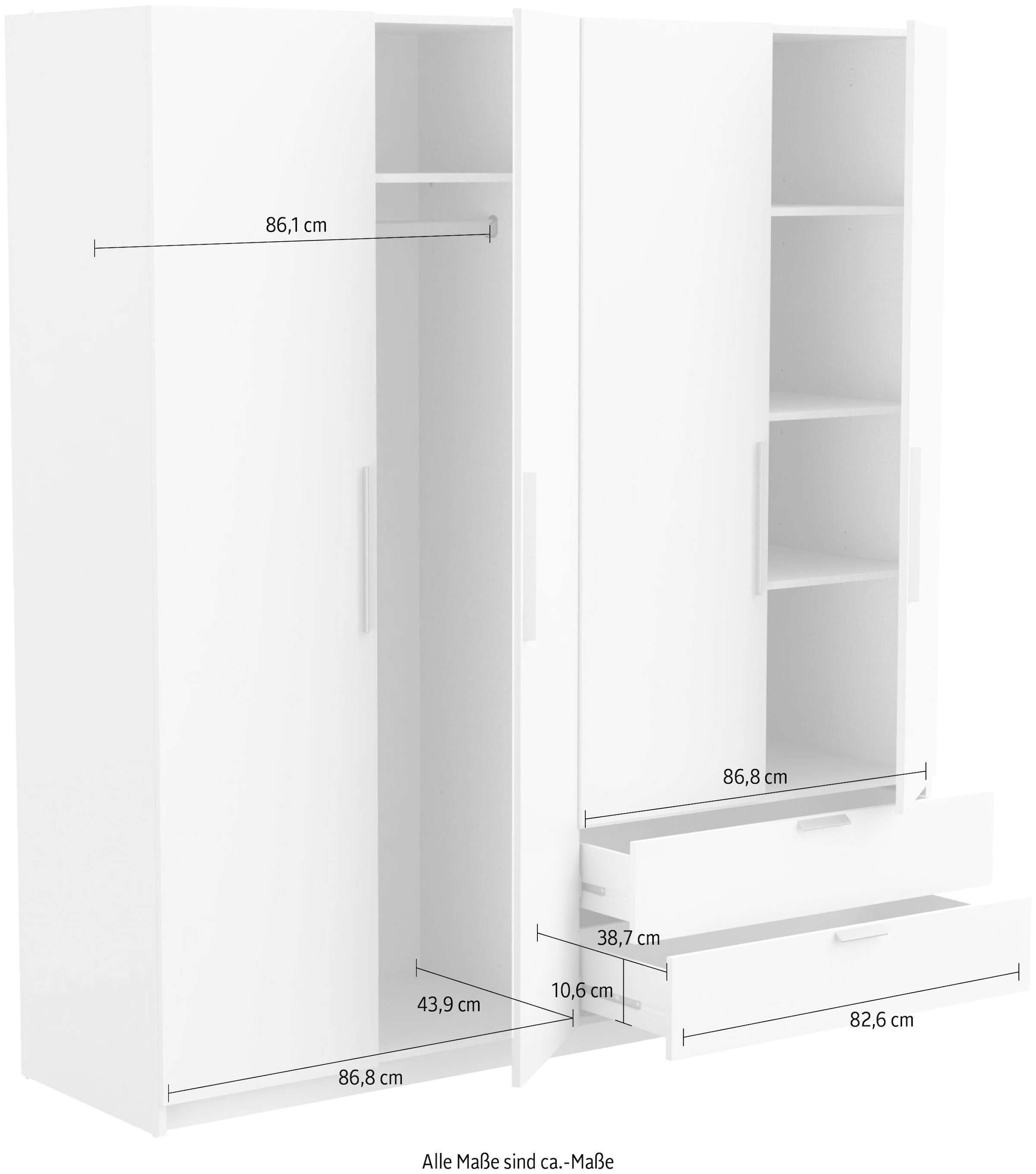 Demeyere GROUP Stauraumschrank 1 Stk. tlg.
