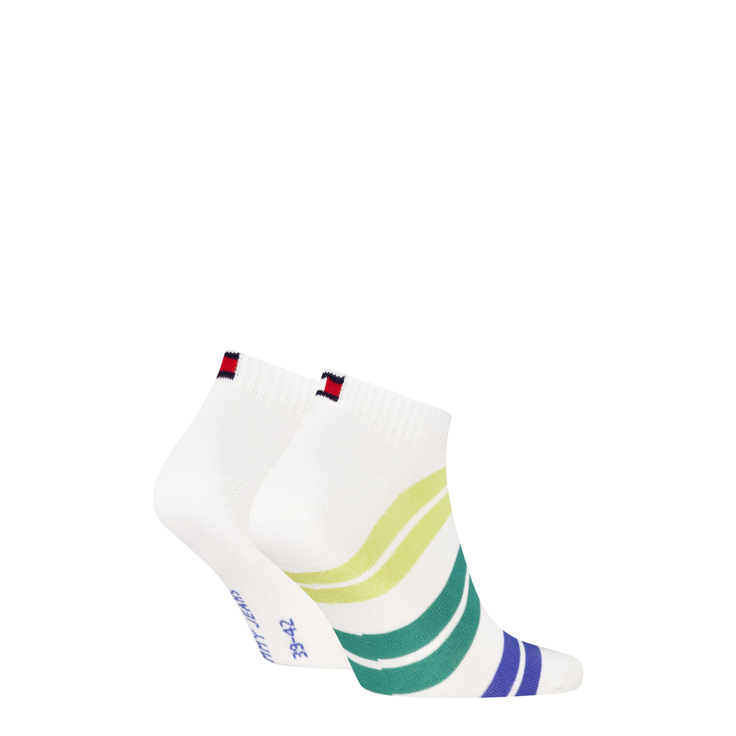 Tommy Hilfiger Sneakersocken »TH UNI TJ SNEAKER 2P FUSHION TOMMY« 2 Paar, 