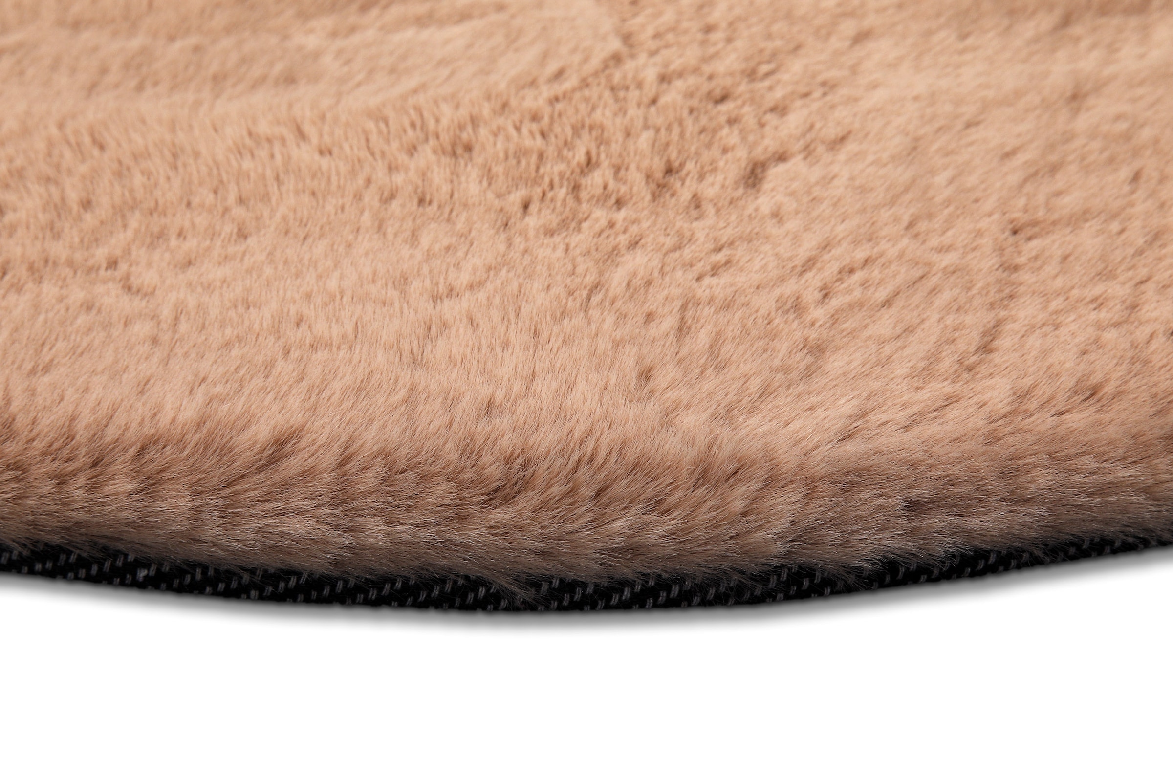 Esprit Hochflor-Teppich »Alice ESP-4377 Kunstfell«, rund, 25 mm Höhe, Kaninchenfell-Haptik, besonders weich und dicht, für alle Räume