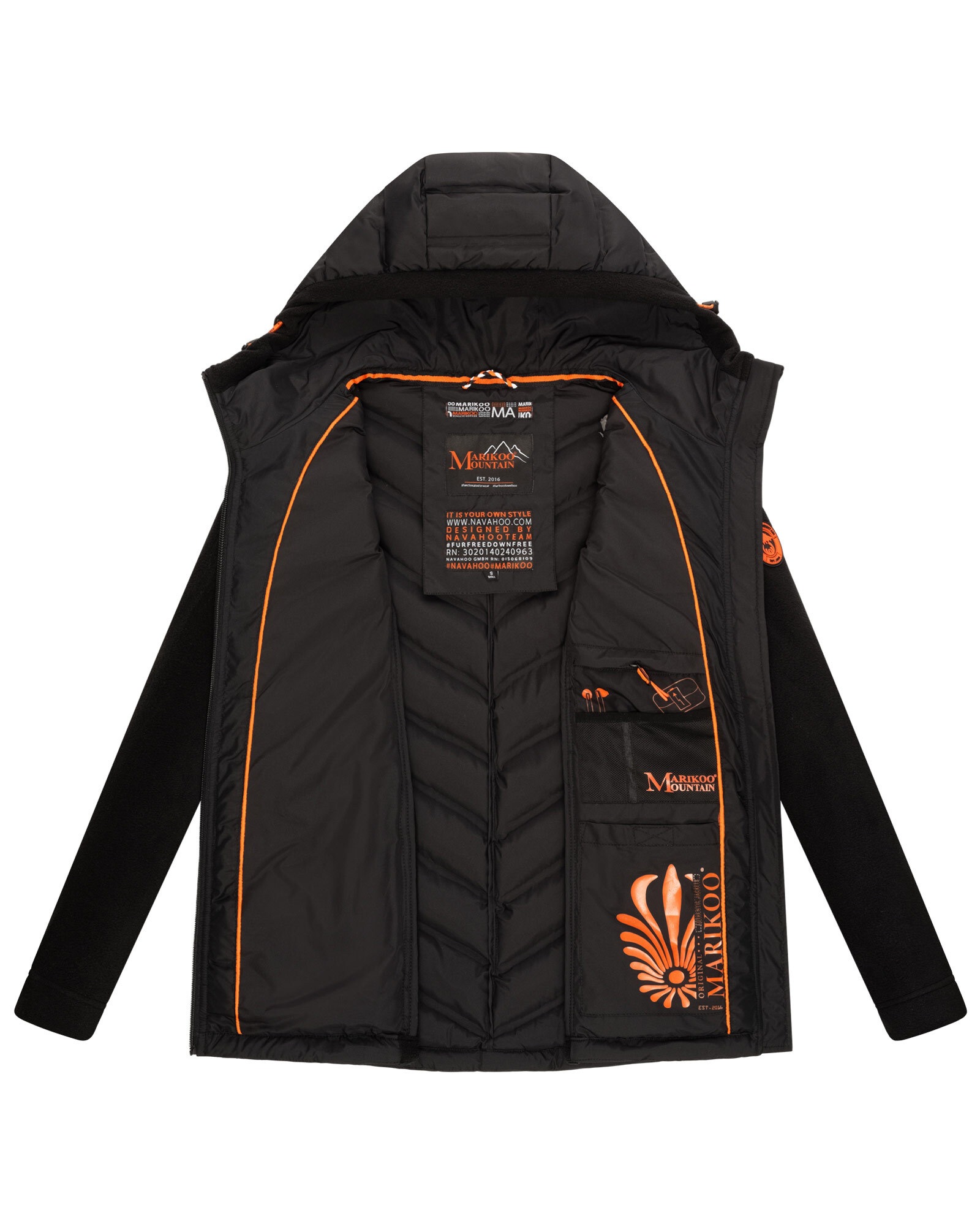 Marikoo Outdoorjacke »Marikoo Mountain Mount Haruna Damen Jacke B929«