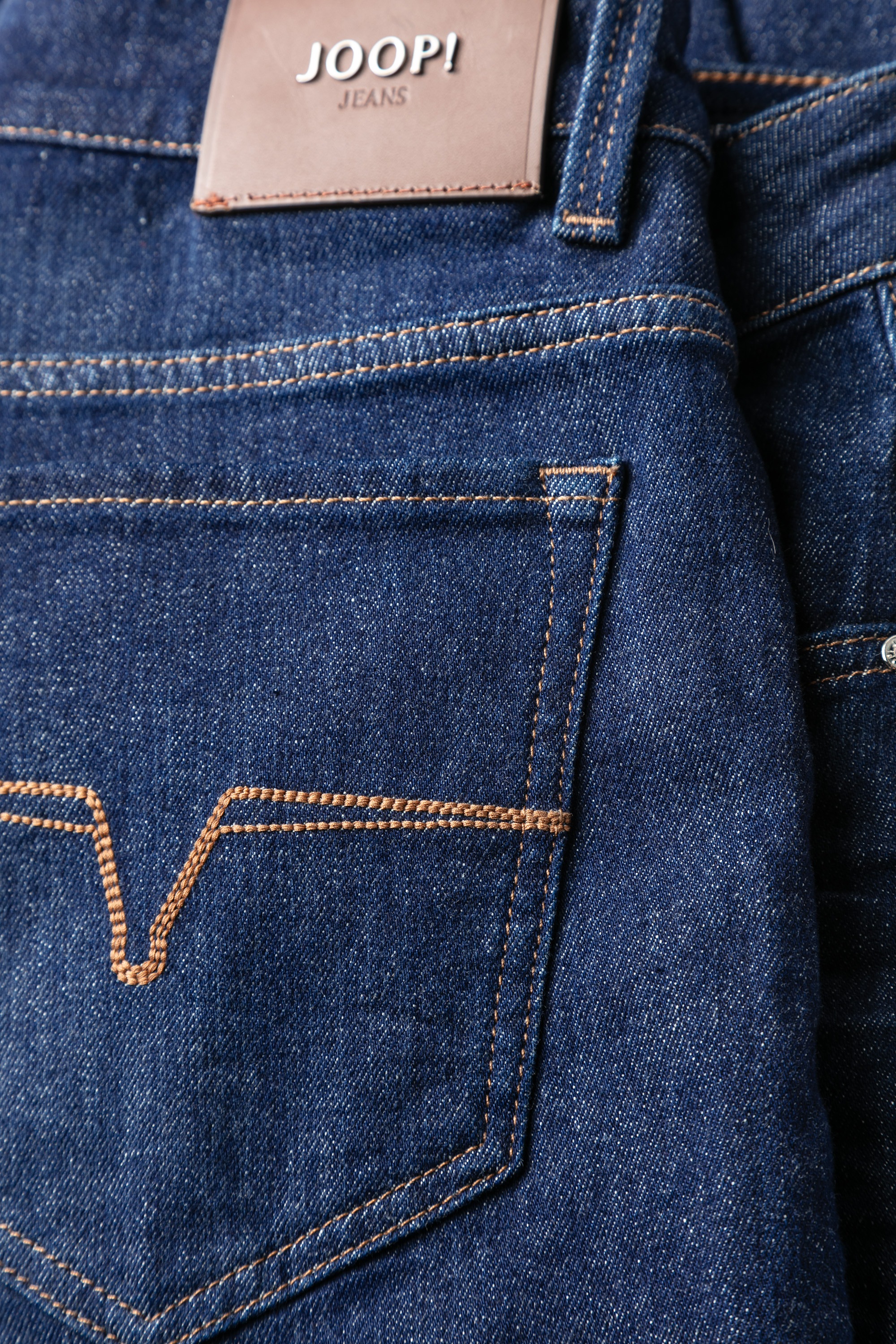 Joop Jeans Slim-fit-Jeans »Mitch«, Logopatch, Coinpocket, stoned wash Optik, Länge 32