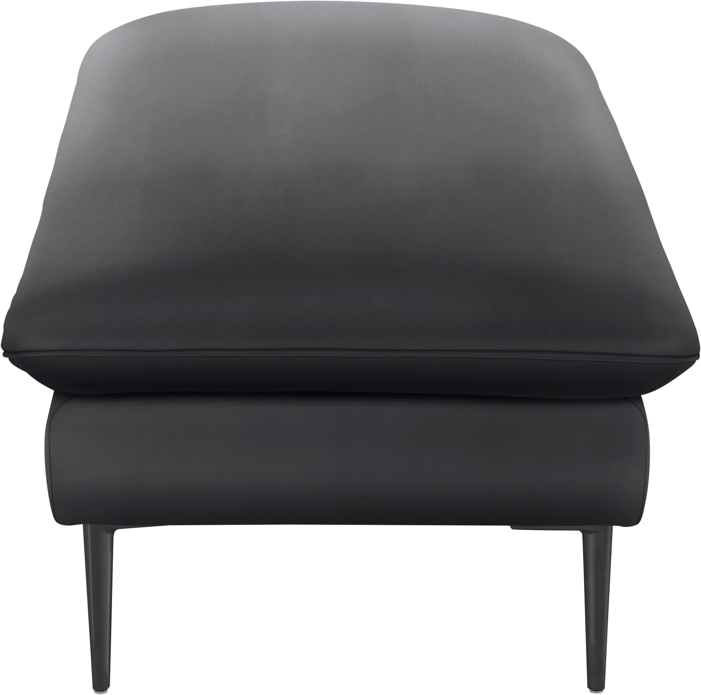 W.SCHILLIG Hocker »enjoy&MORE«, Füße schwarz pulverbeschichtet, Breite 151 cm