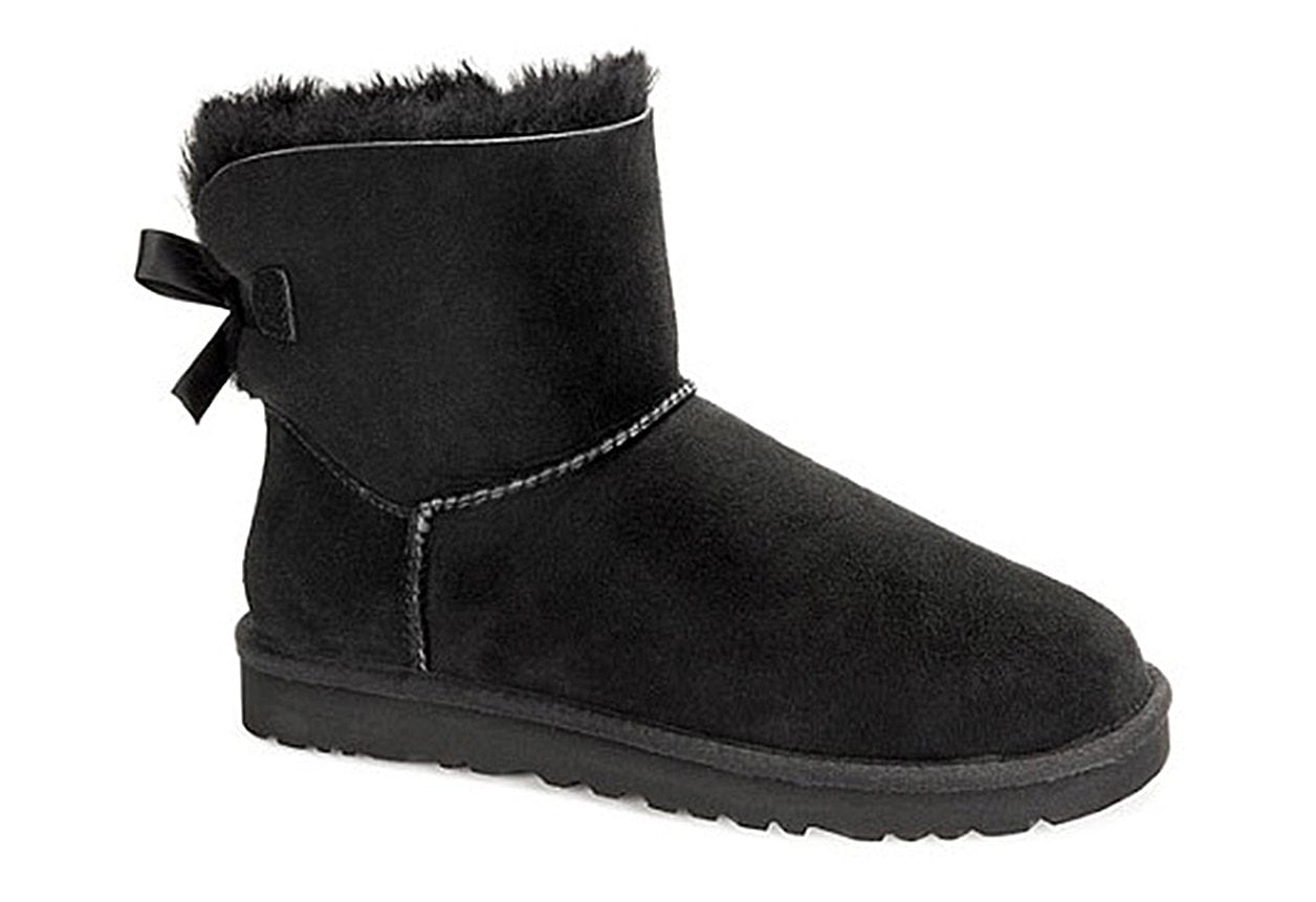 UGG Schlupfboots »Mini Bailey Bow 2«, Schlupfboots, Winterstiefel, Snowboots mit dekorativer Schleife