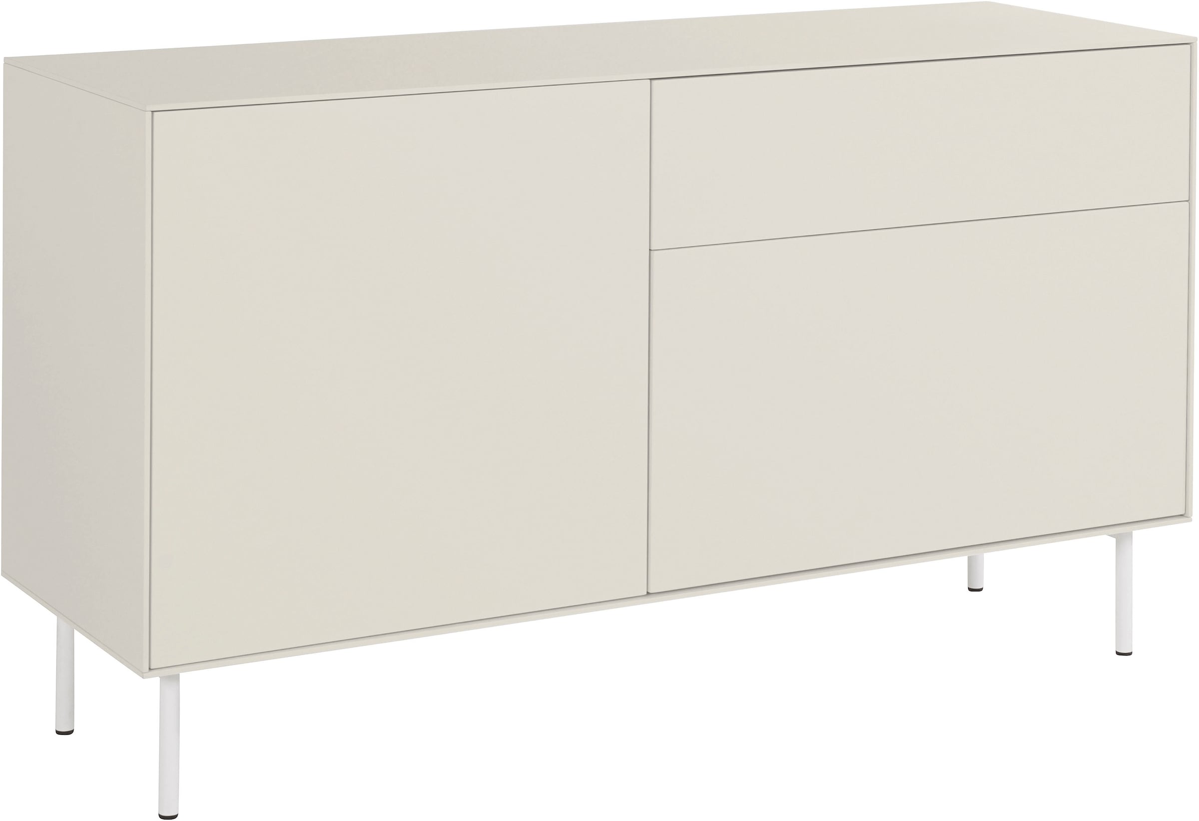 LeGer Home by Lena Gercke Lowboard »Essentials«, Breite: 127 cm, MDF lackiert, Push-to-open-Funktion