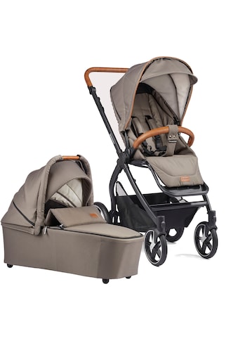 Kombi-Kinderwagen »FX4 Soft+ mit Aufsatz Style, taube/cognac«