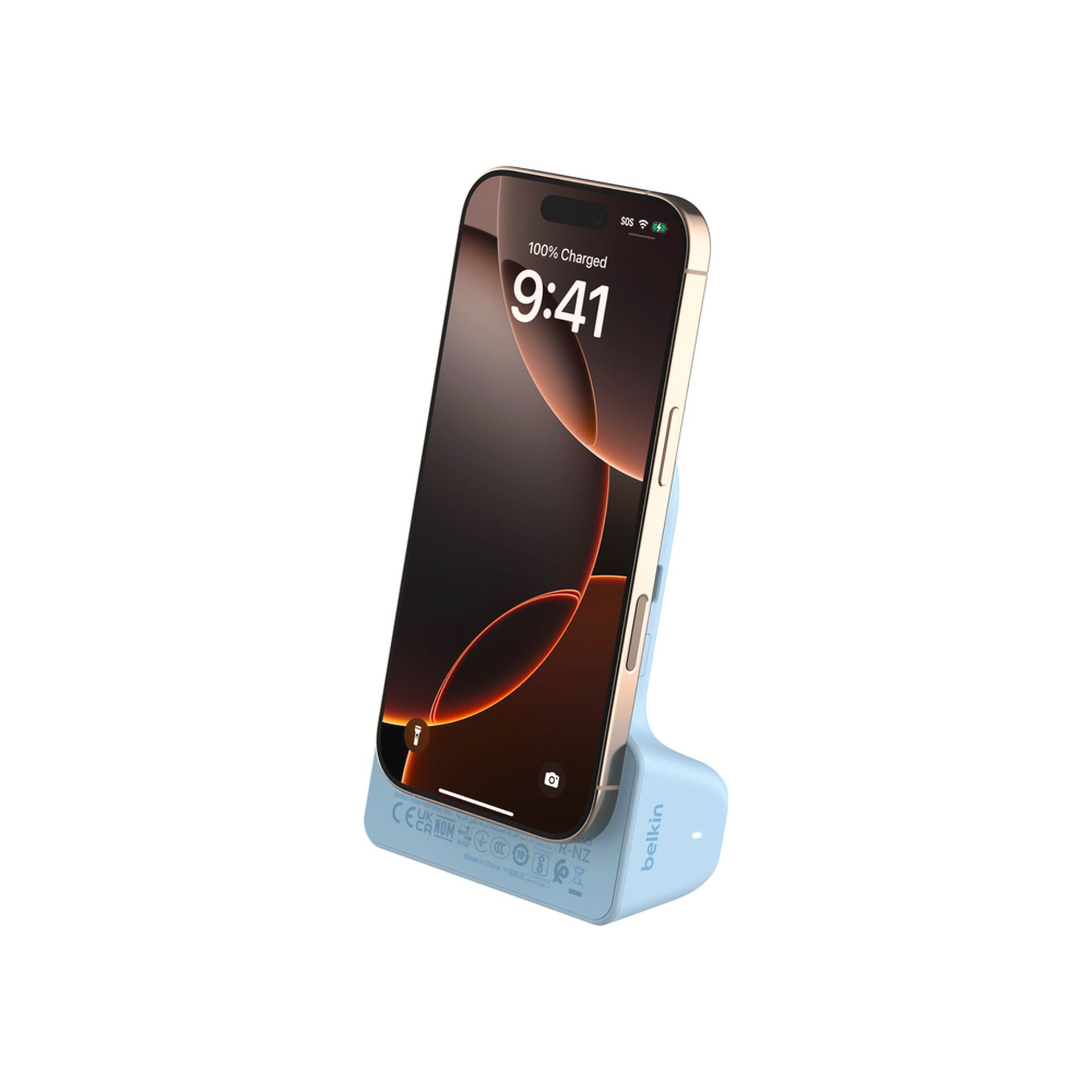 Belkin Powerbank »Stage Power Grip Magnetischer Kamerahalter« Belkin Stage Power Grip 10.000mAh,7,5 W Powerbank,sand