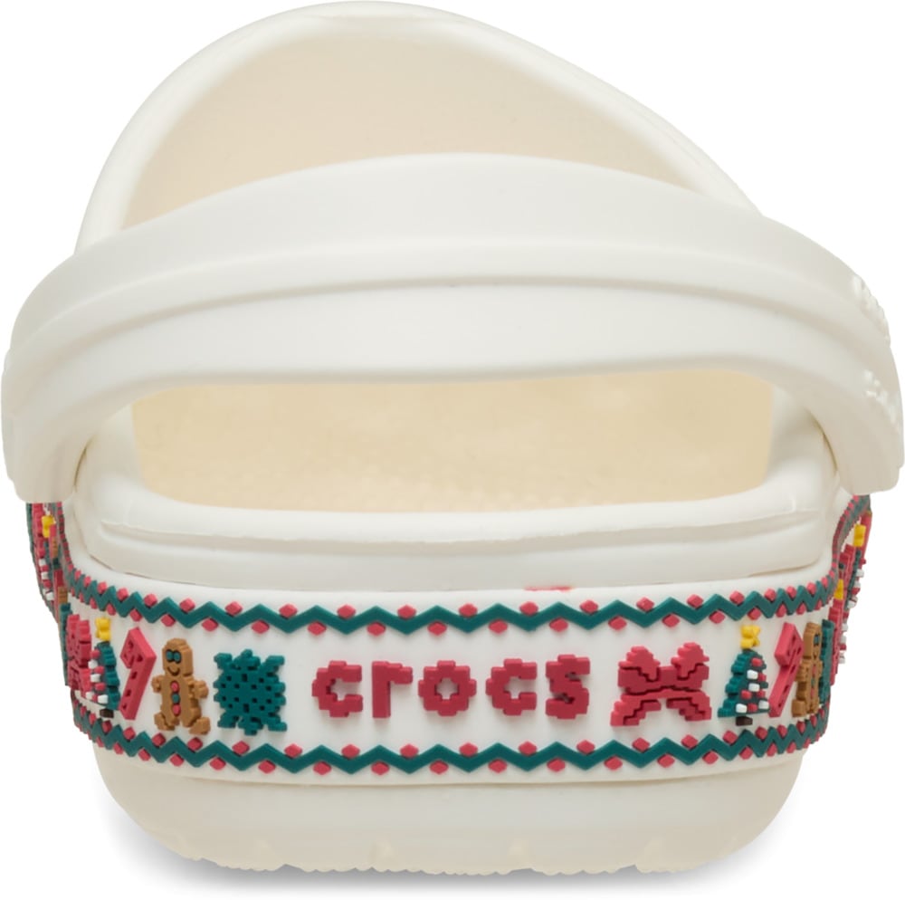 Crocs Clog »Crocband Holiday Clog T«  Weihnachtsschuh, Hausschuh mit buntem Festive Print