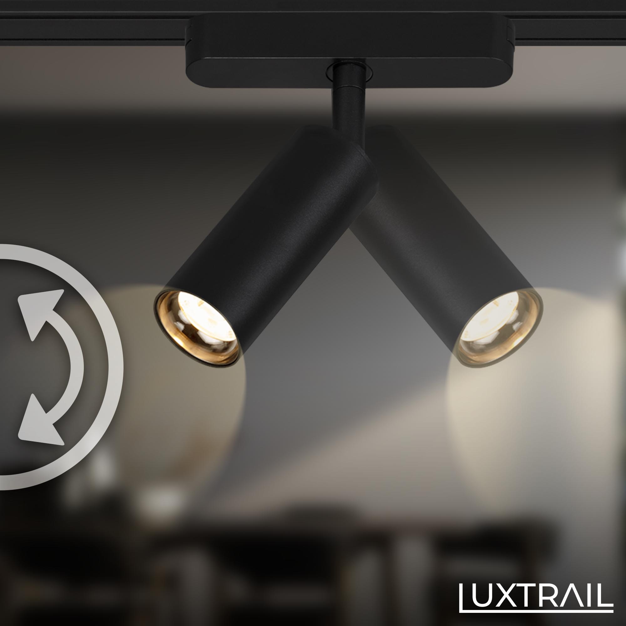 Briloner Leuchten LED Deckenleuchte »LUXTRAIL 8039085«
