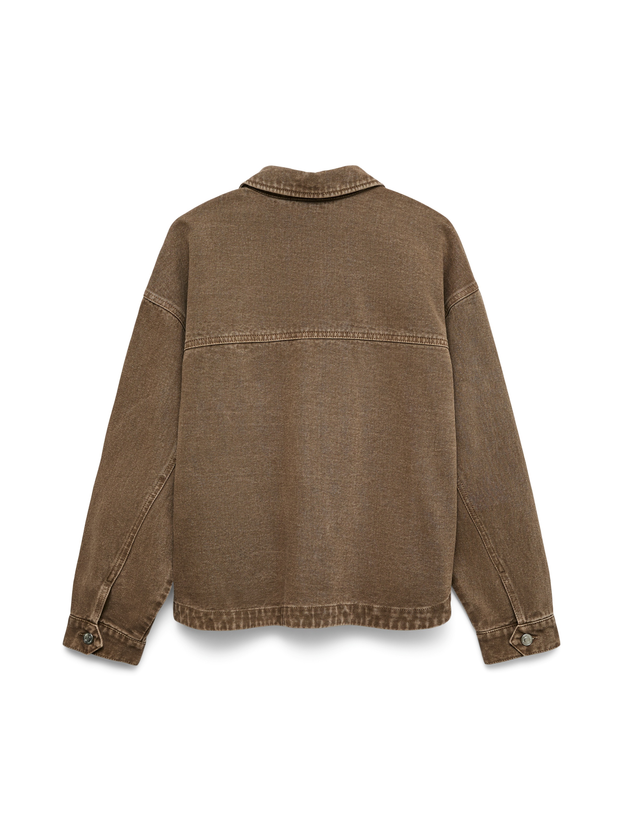 Vero Moda Jeansjacke »VMJAMIE LS DENIM SHACKET MIX NOOS« Baumwollmischung