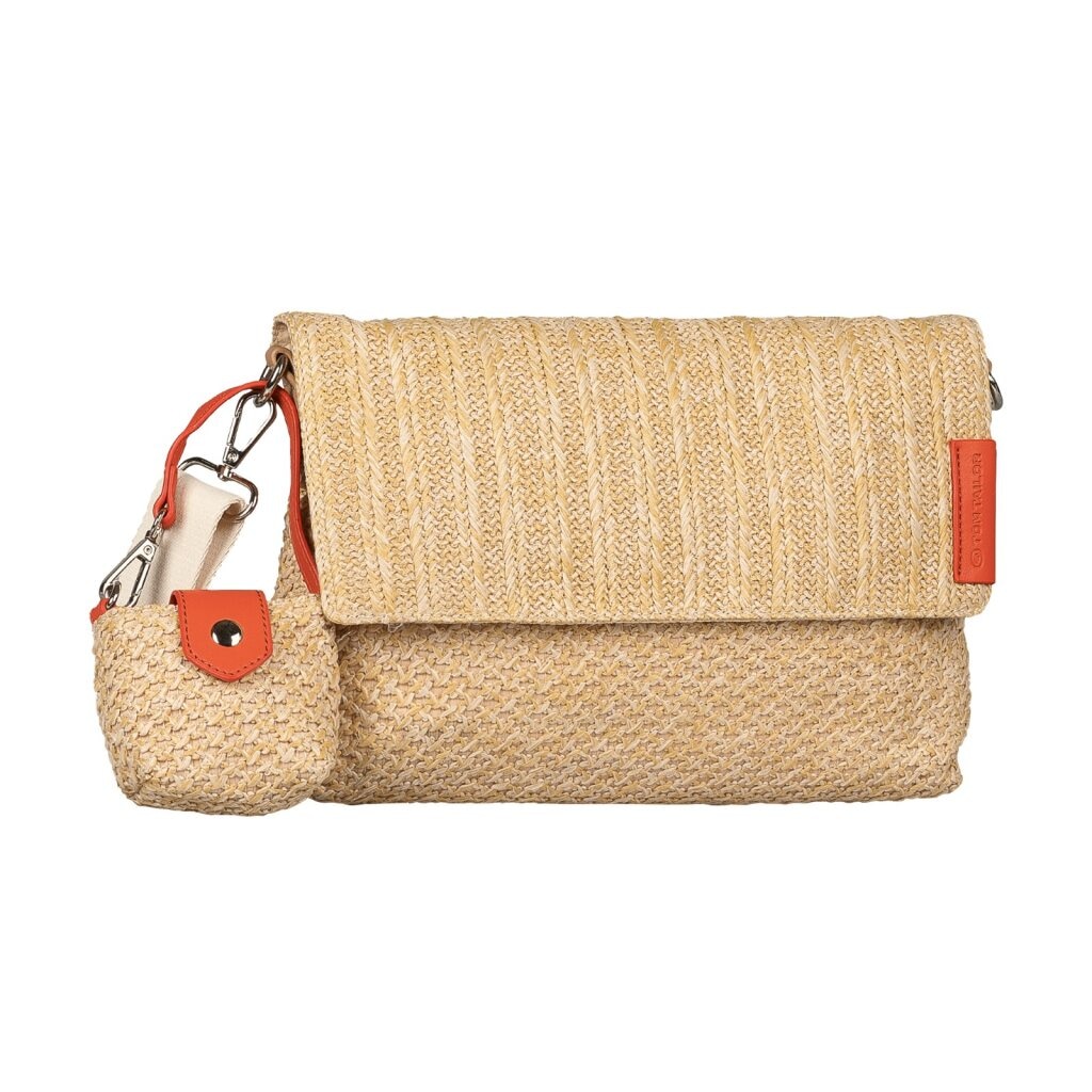 TOM TAILOR Umhängetasche »Vanya« Damen Handtasche, Schultertasche mit Colour-Pop & Mini-Bag