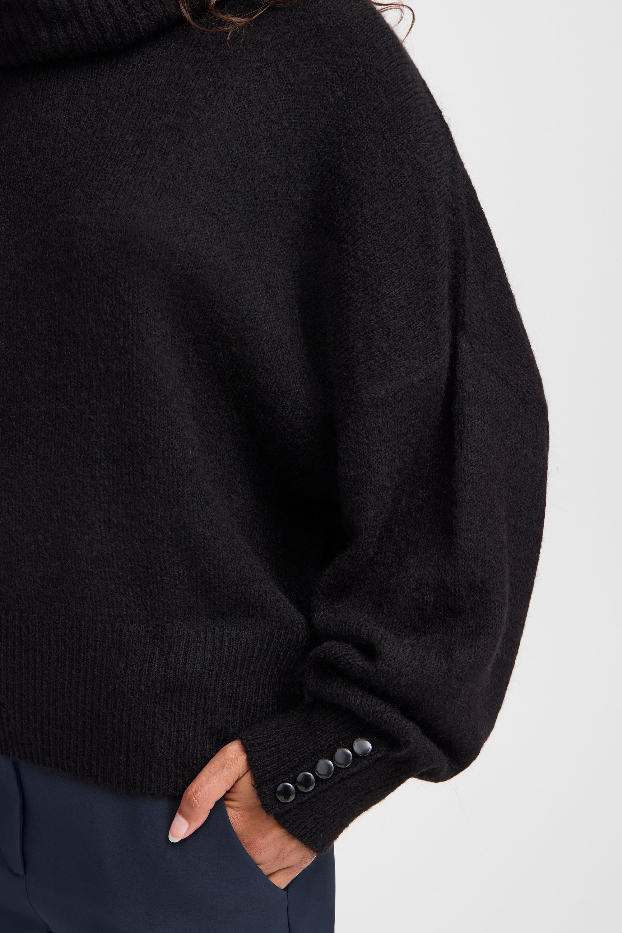 Ichi Strickpullover »Langarm IHKAMARA«