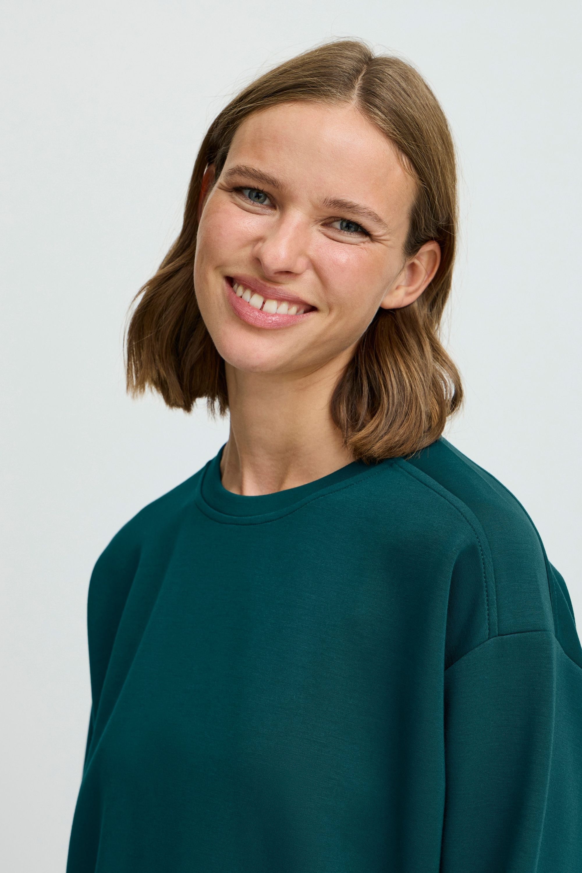 b.young Rundhalspullover »Sweatshirt BYPusti«