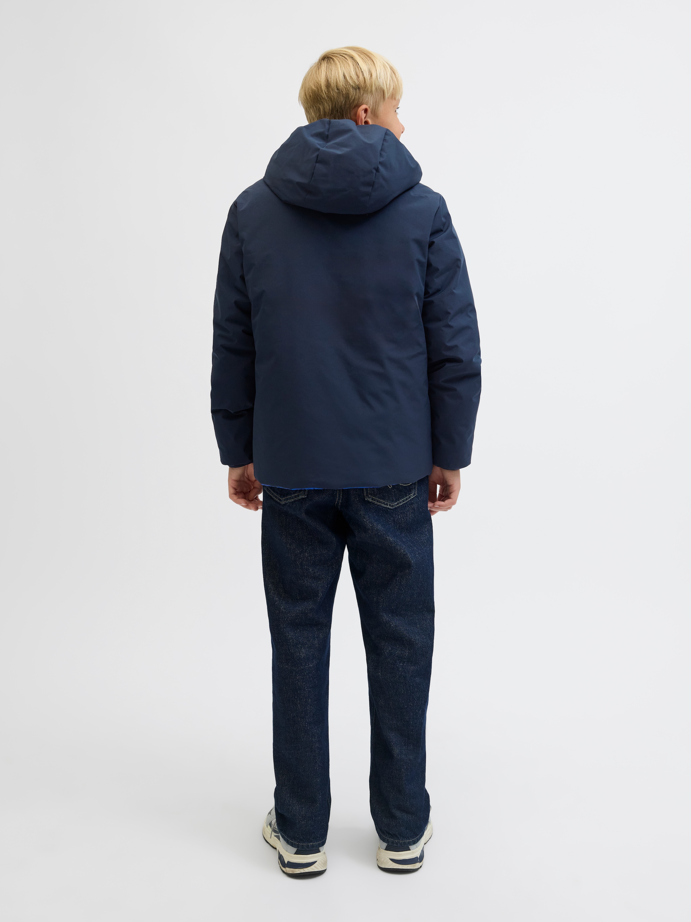 Jack & Jones Junior Outdoorjacke »JJEBROOK REVERSIBLE JACKET SN JNR«, mit Kapuze