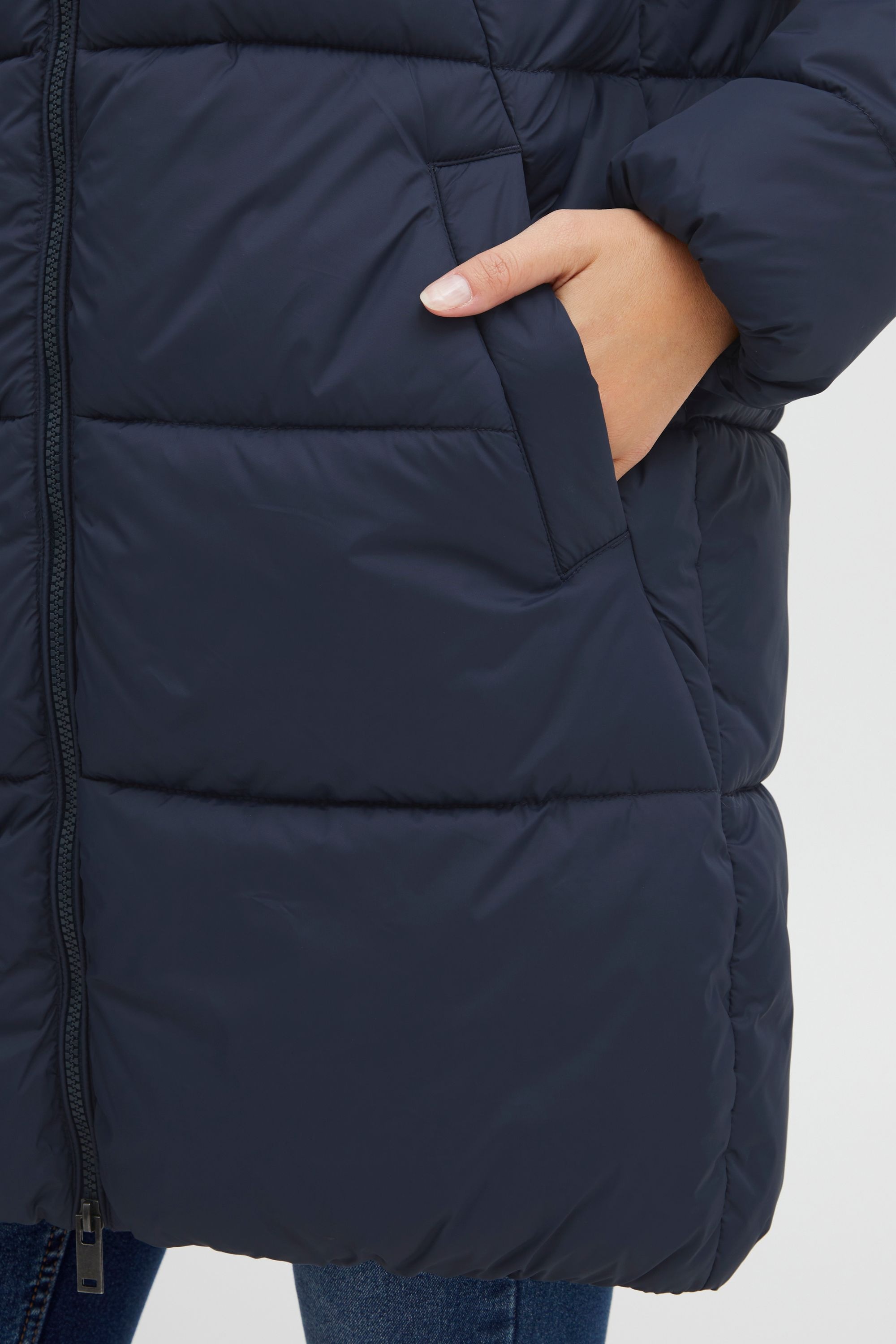 OXMO Steppjacke »Steppjacke OXBodil«, mit Kapuze