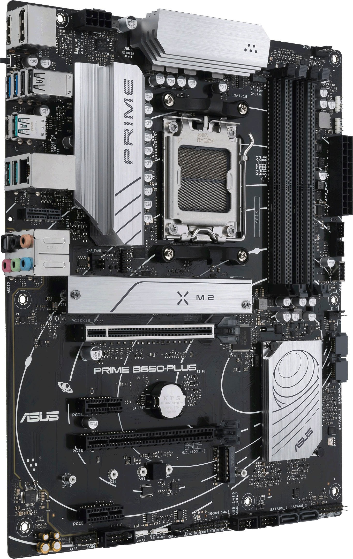 Asus Mainboard »PRIME B650-PLUS«, Ryzen 7000, ATX, DDR5 Speicher, PCIe 5.0 M.2