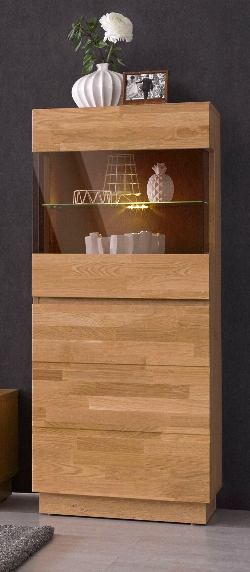 Vitrine, Höhe 120 cm