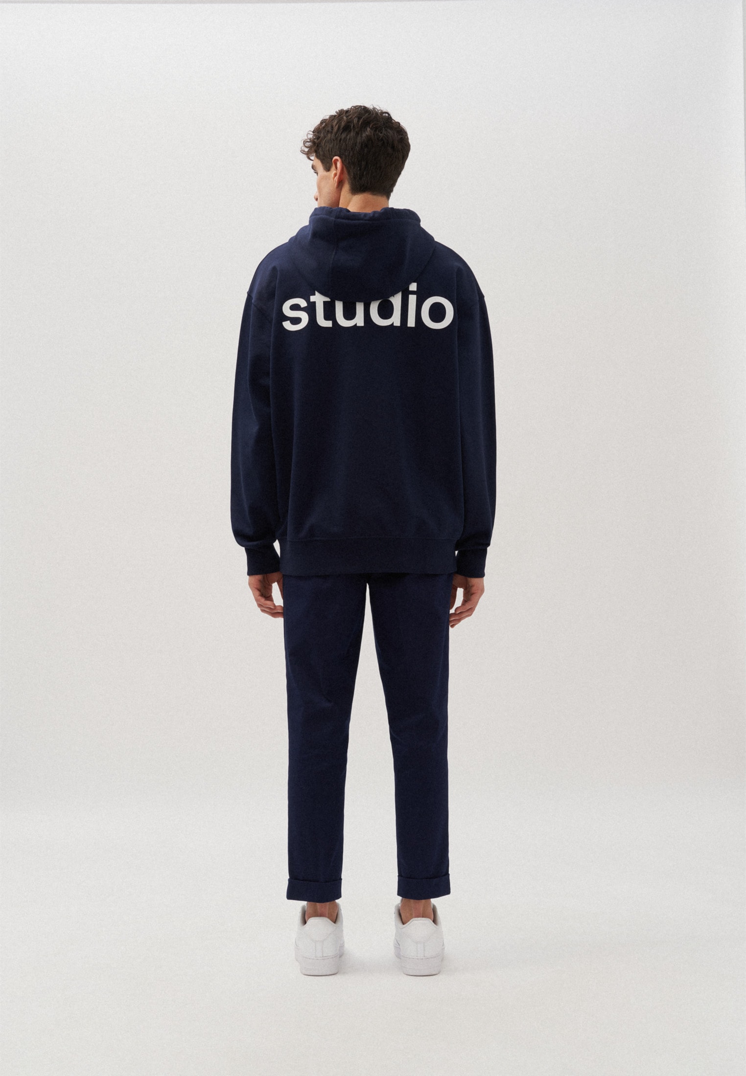 studio seidensticker Sweatshirt »Studio«, Hoodie Druck
