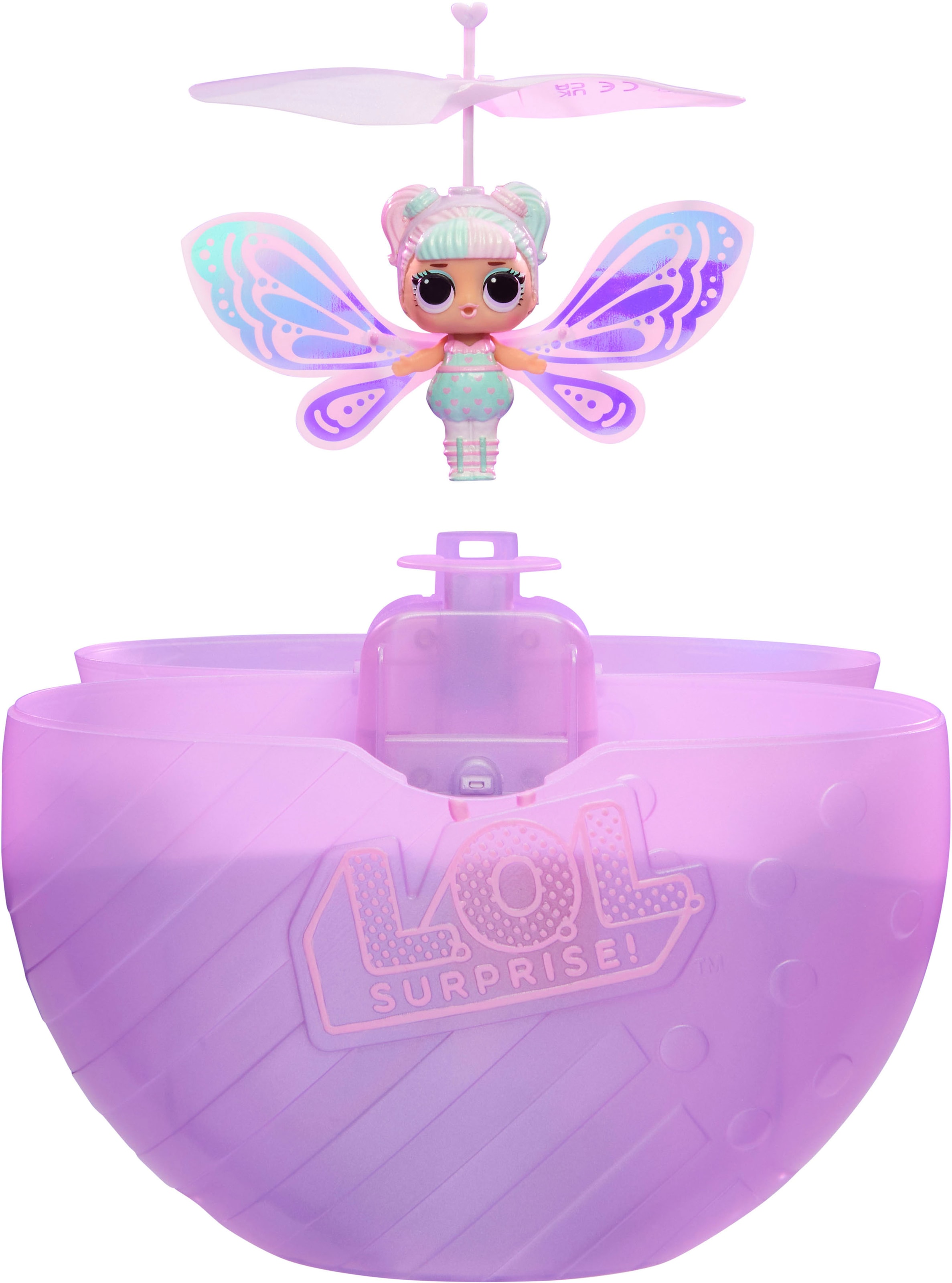 L.O.L. SURPRISE! Minipuppe »Magic Flyers - Sweetie Fly (Lilac Wings)«, mit Licht