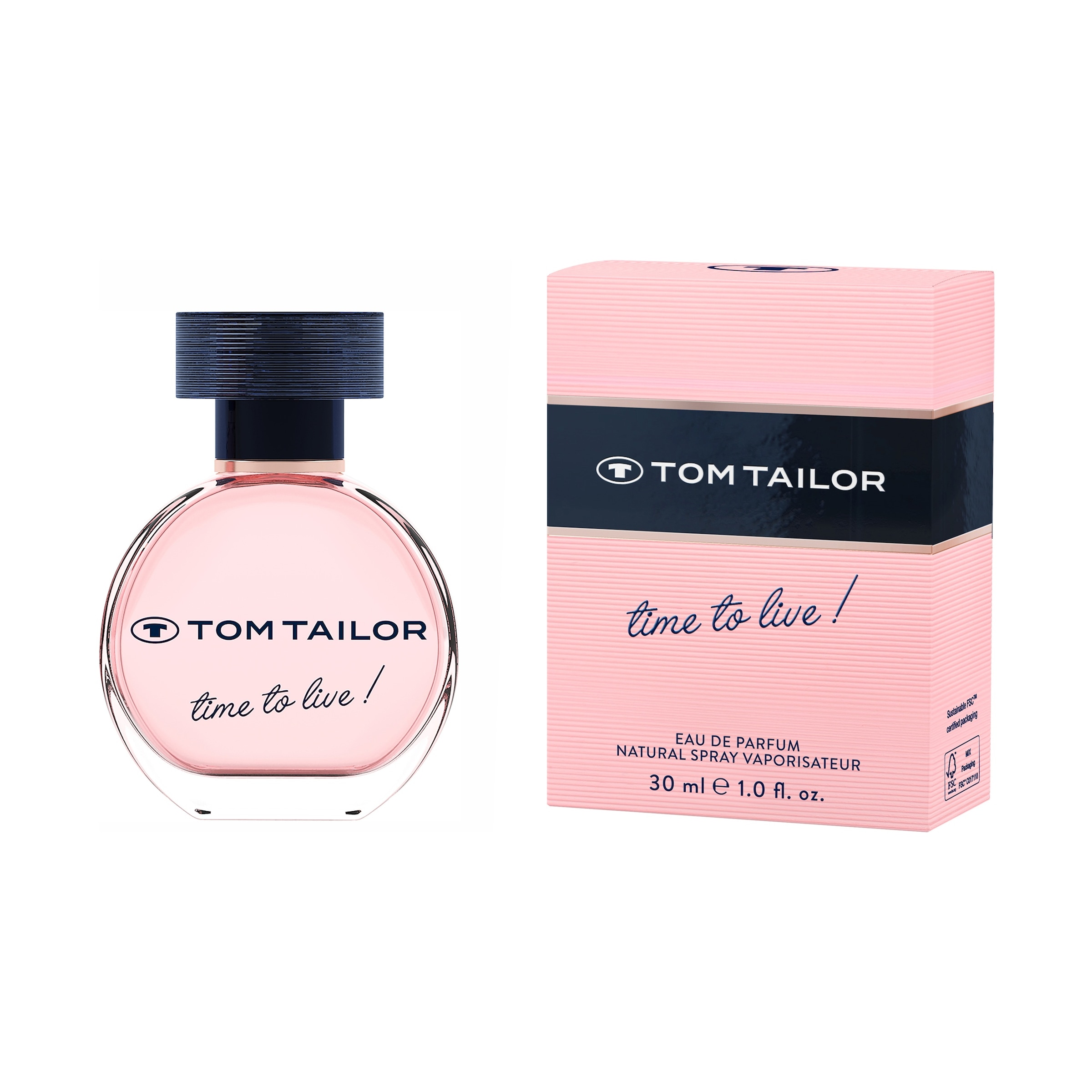 TOM TAILOR Eau de Parfum »TIME TO LIVE« EdP 30 ml Woman