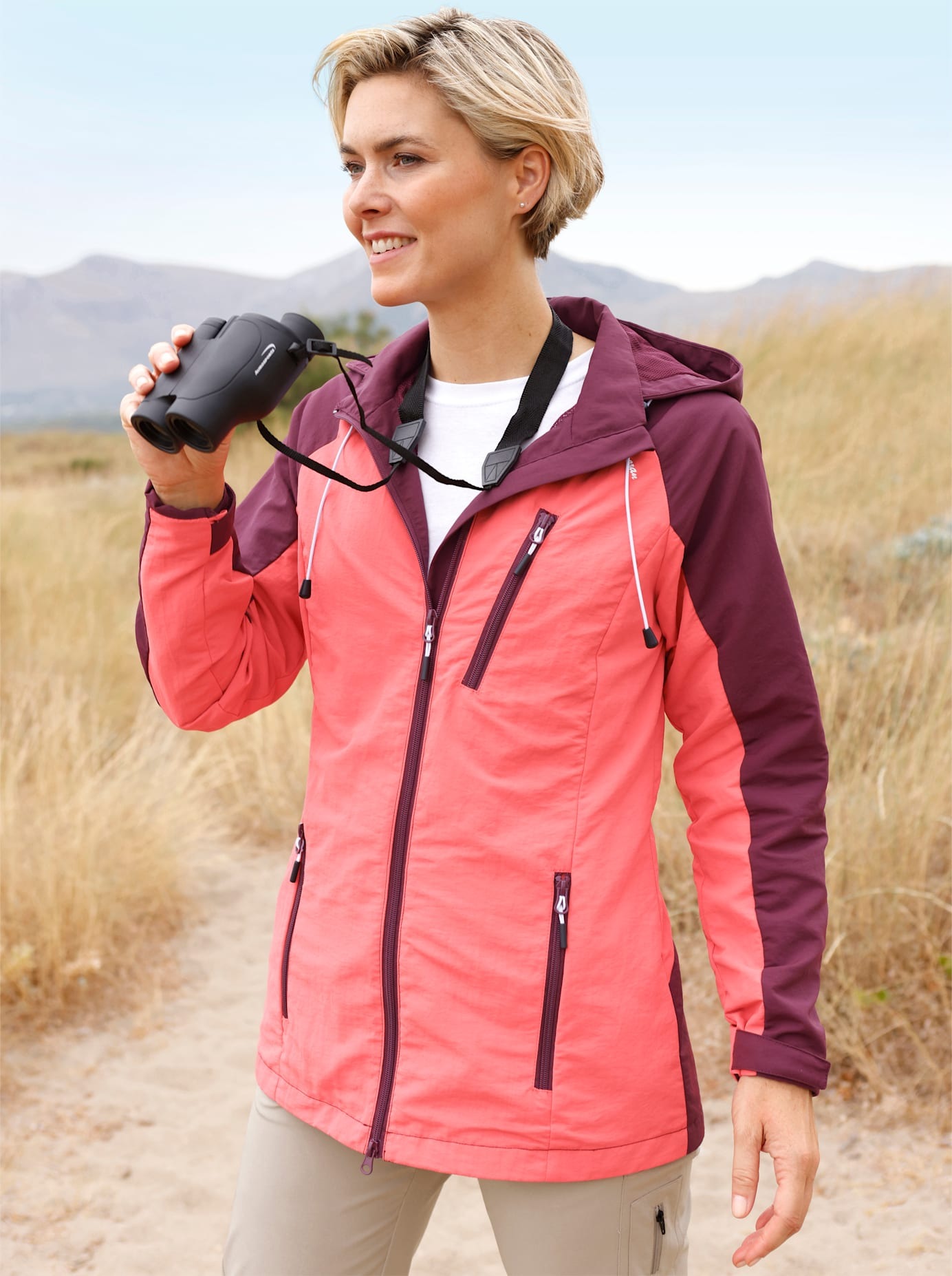 Catamaran Funktionsjacke mit Kapuze