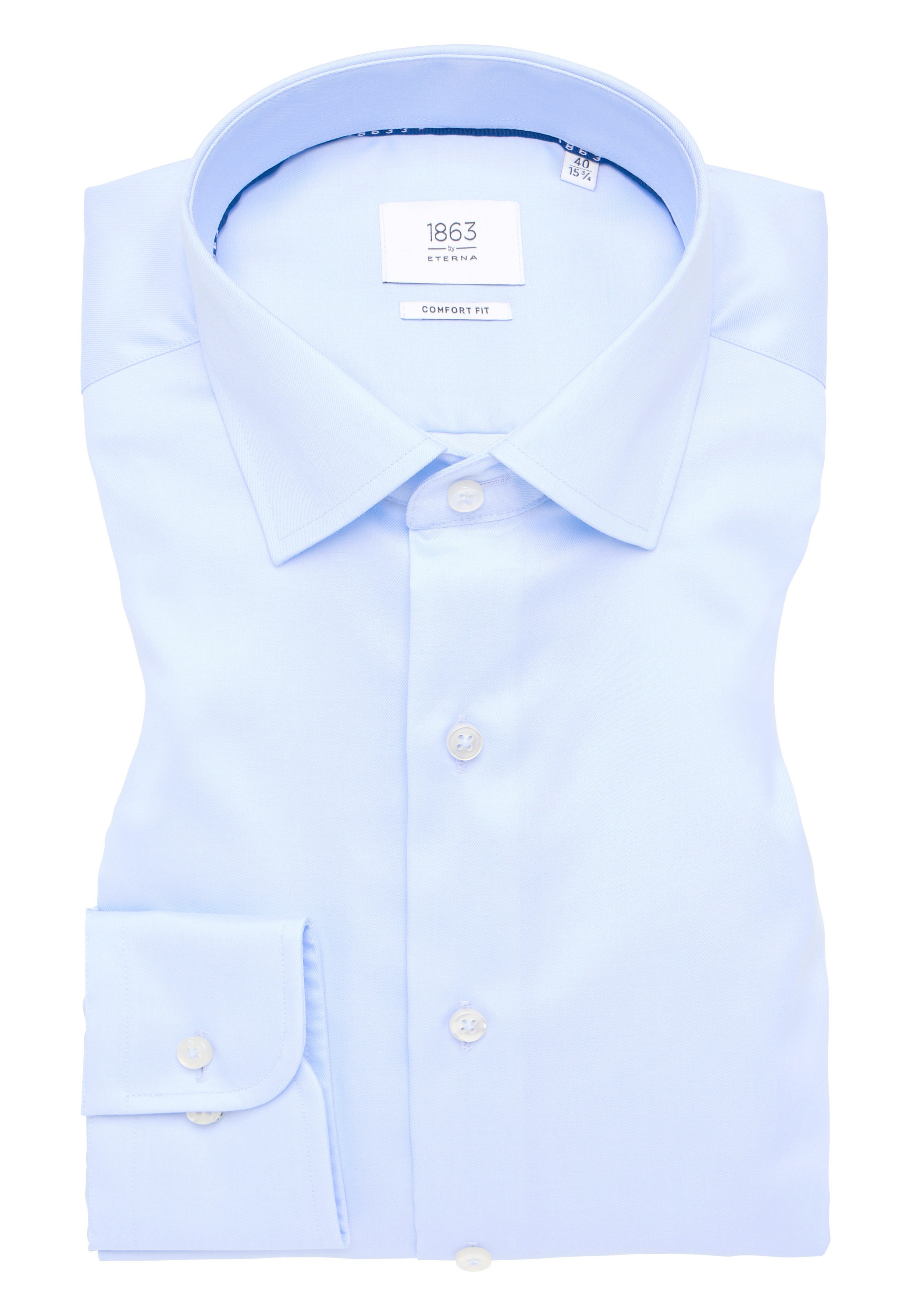 Eterna Langarmhemd »COMFORT FIT«, NON IRON (bügelfrei)