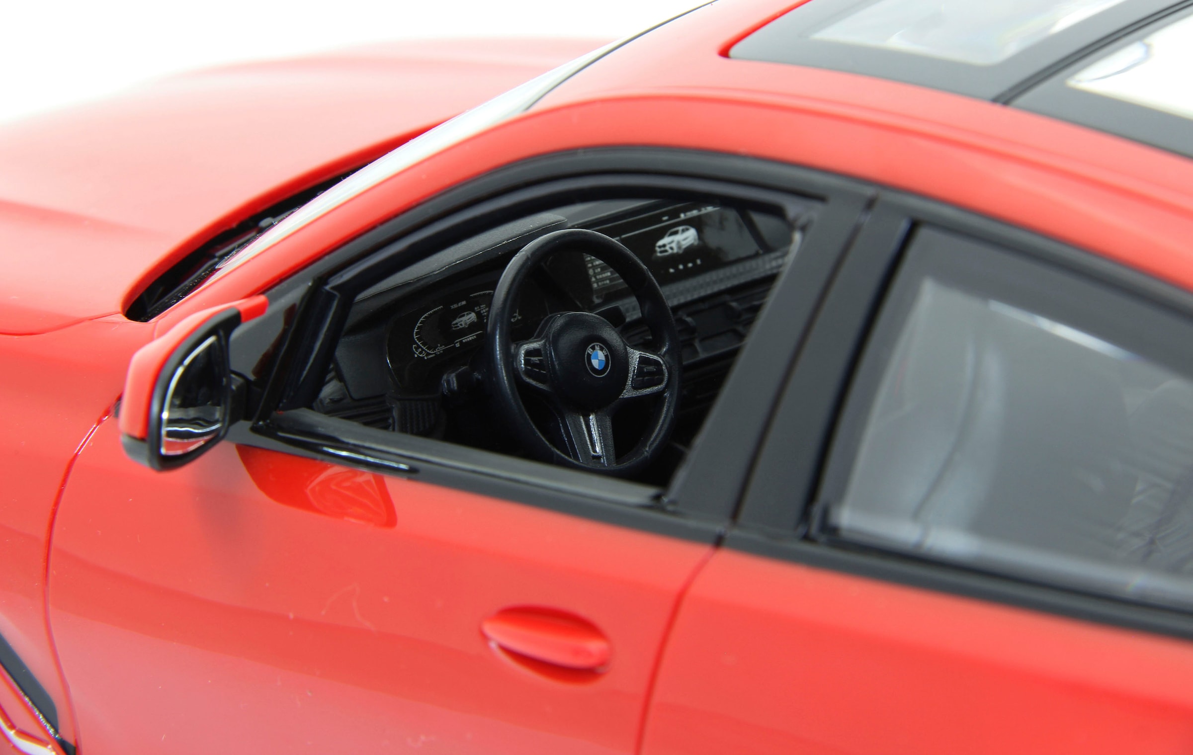 Jamara RC-Auto »Deluxe Cars, BMW X6 M 1:14, rot - 2,4 GHz«, mit LED-Lichtern