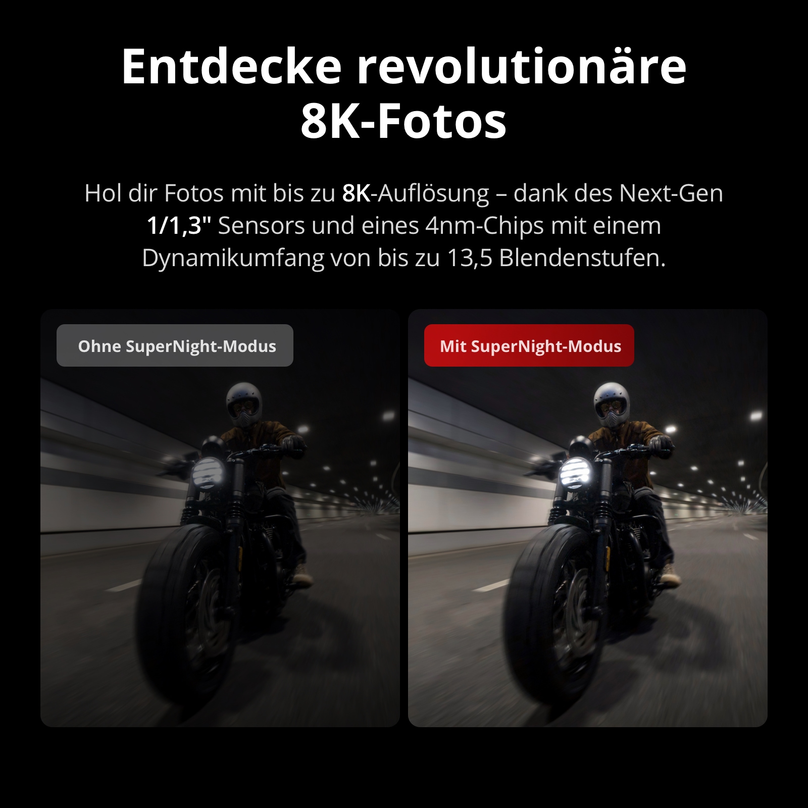 DJI Action Cam »Osmo Action 5 Pro Standard Combo« 4K Ultra HD Bluetooth