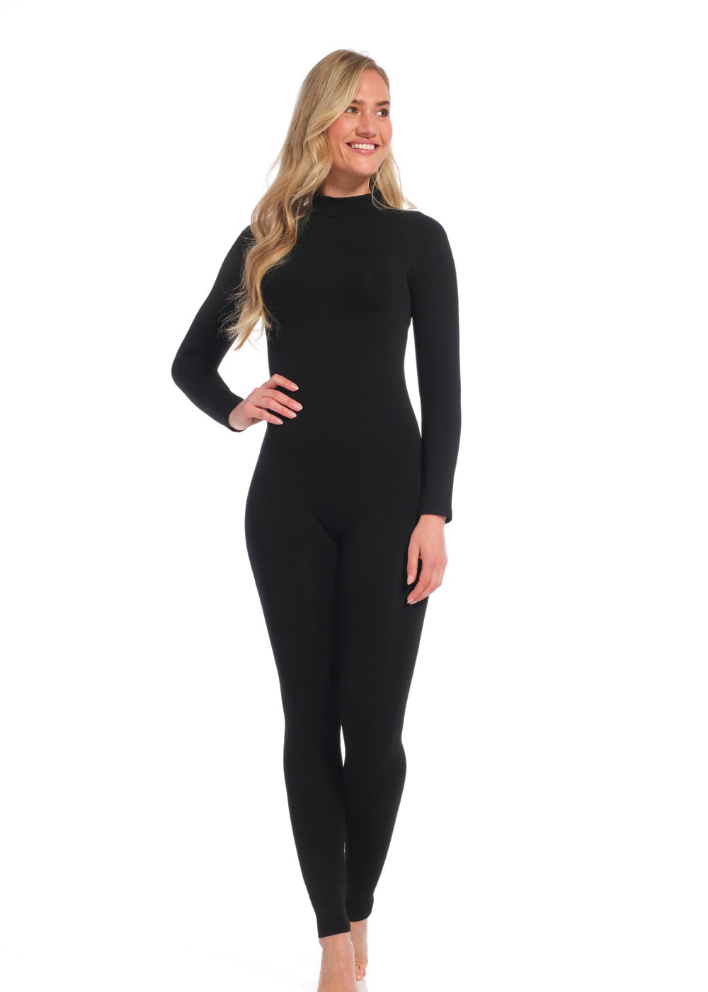 Magic Bodyfashion Damen Jumpsuit nahtlose Verarbeitung für einen unsichtbaren Look in schwarz, Größe M