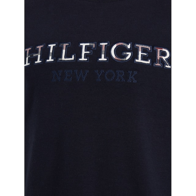 Tommy Hilfiger T-Shirt »HILFIGER LOGO TEE S/S«, mit Hilfiger Statement Print  bei OTTO