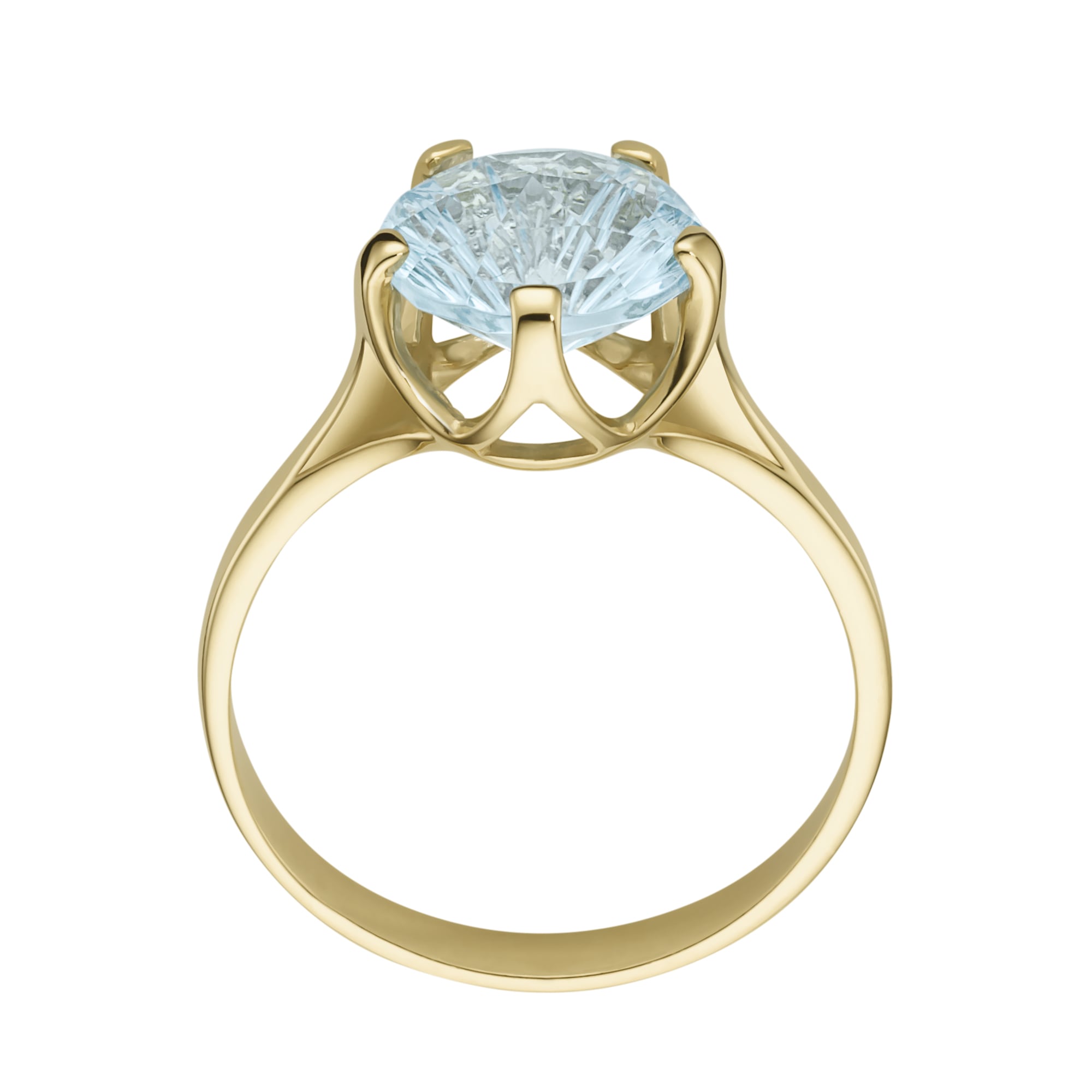 Luigi Merano Goldring »Ring mit rundem Edelstein, Gold 375«