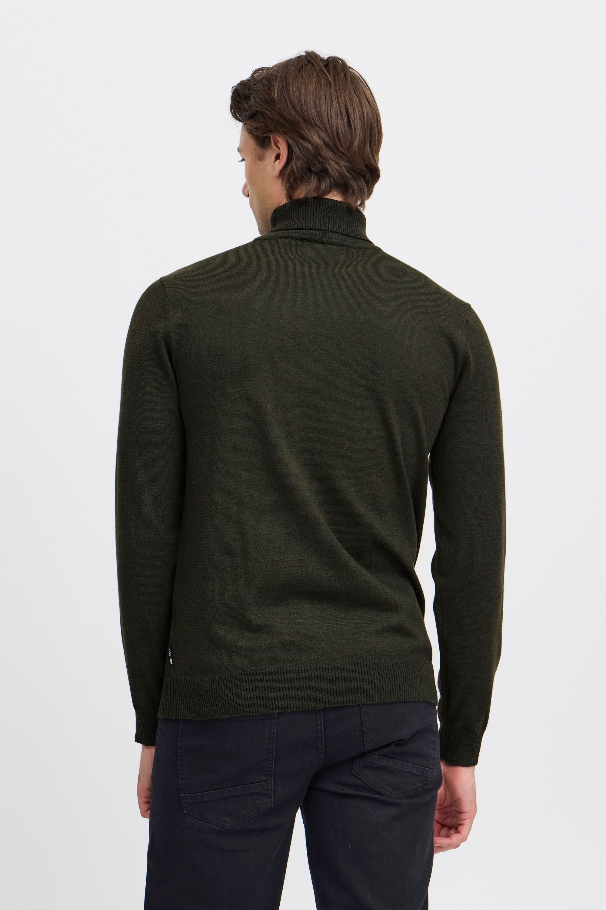 Blend Strickfleece-Pullover »Strickpullover BHBRUTON roll neck knit«