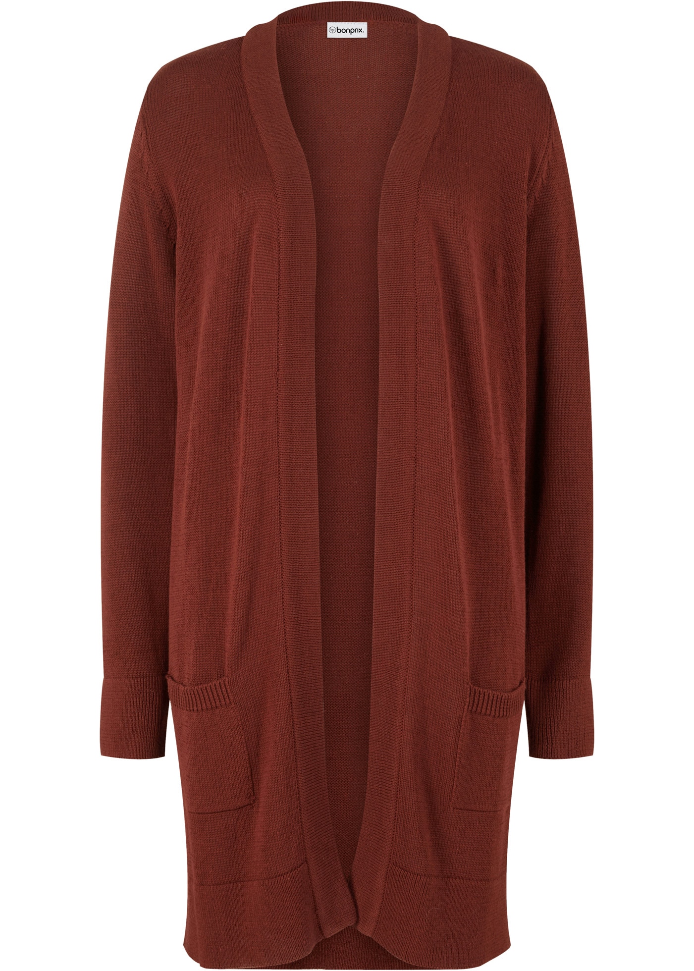 bonprix Longstrickjacke 1 tlg. Oversize-Passform, kuschelig weicher Strick, ohne Verschluss