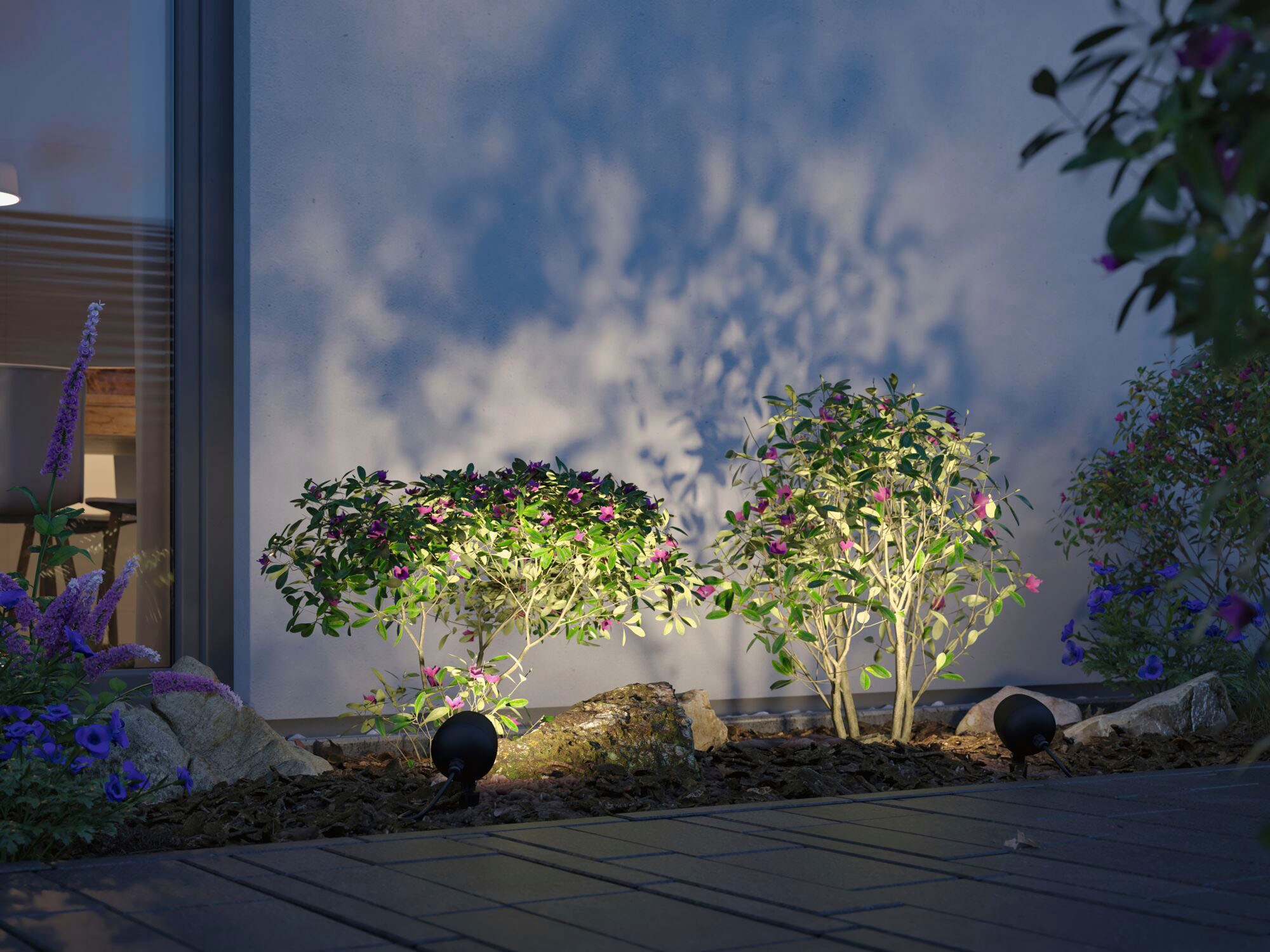 Paulmann LED Gartenleuchte »Outdoor 230V Spot Kikolo RGBW ZigBee«, 1 flammig, ZigBee RGBW