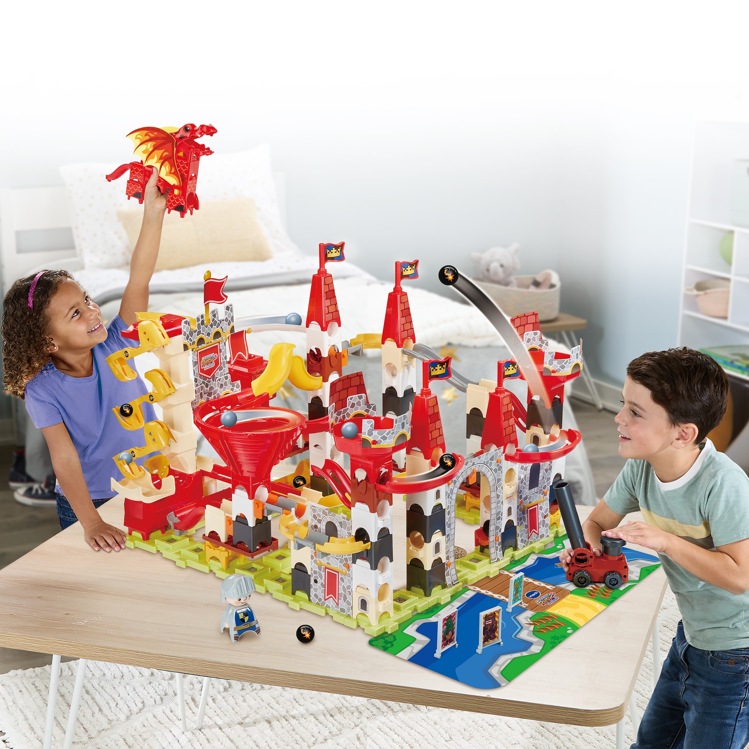 Vtech® Kugelbahn »Marble Rush - Adventure Castle Set« mit Sound und Melodien