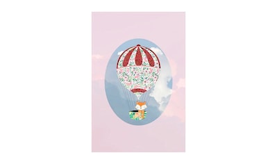 Komar Poster »Happy Balloon Rose«, Figuren, Höhe: 50cm kaufen