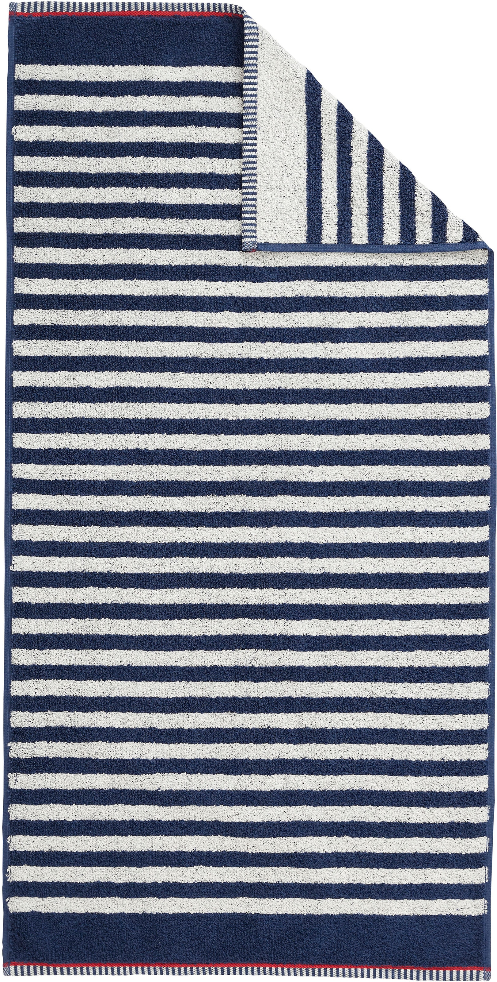 Dyckhoff Handtuch Set »Maritim, Sea Stripe«, (Set, 3 St., 2 Handtücher (50 x 100 cm)-1 Duschtuch (70 x 140 cm)