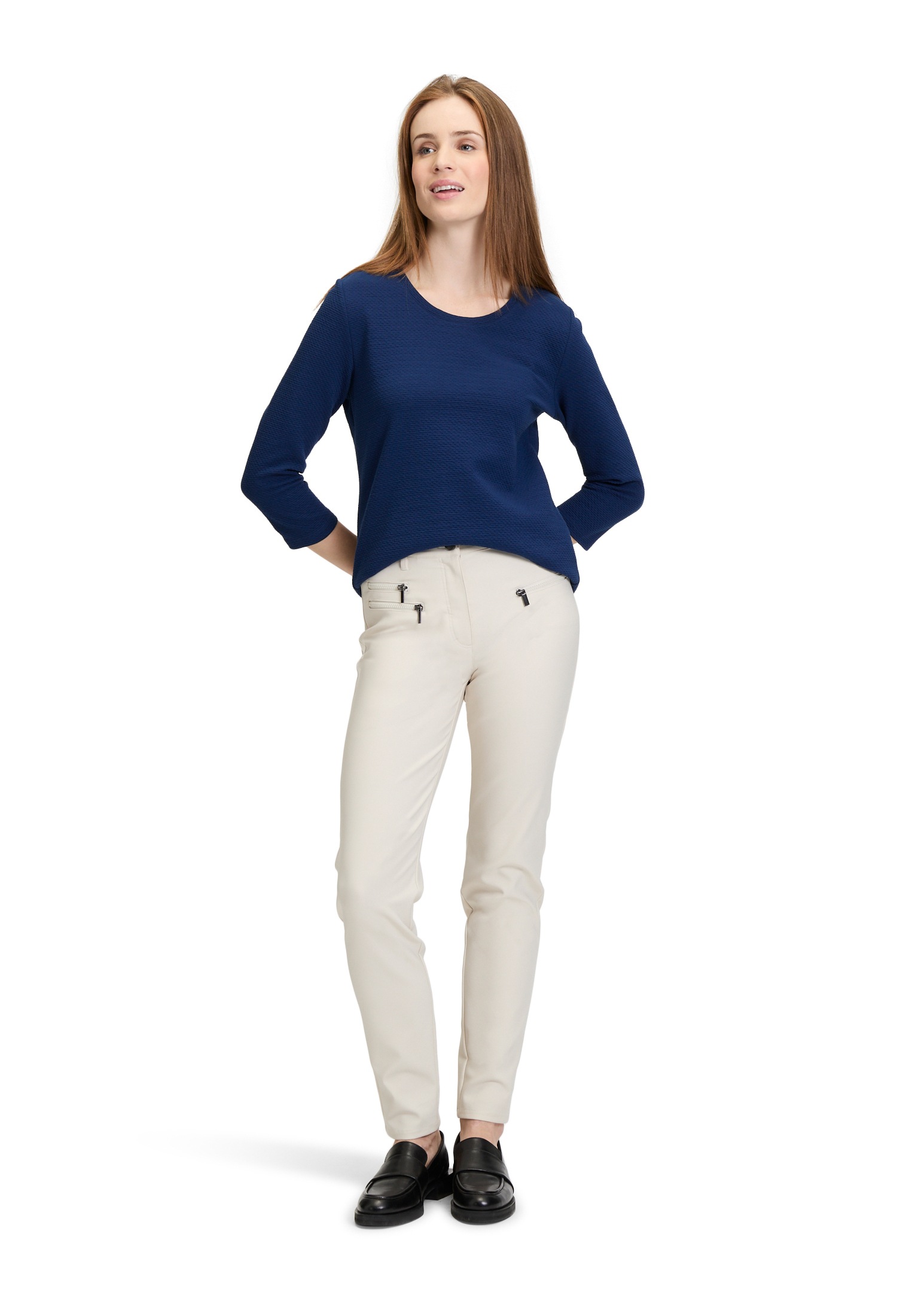Betty Barclay 3/4-Arm-Shirt »Casual-Shirt mit Struktur«