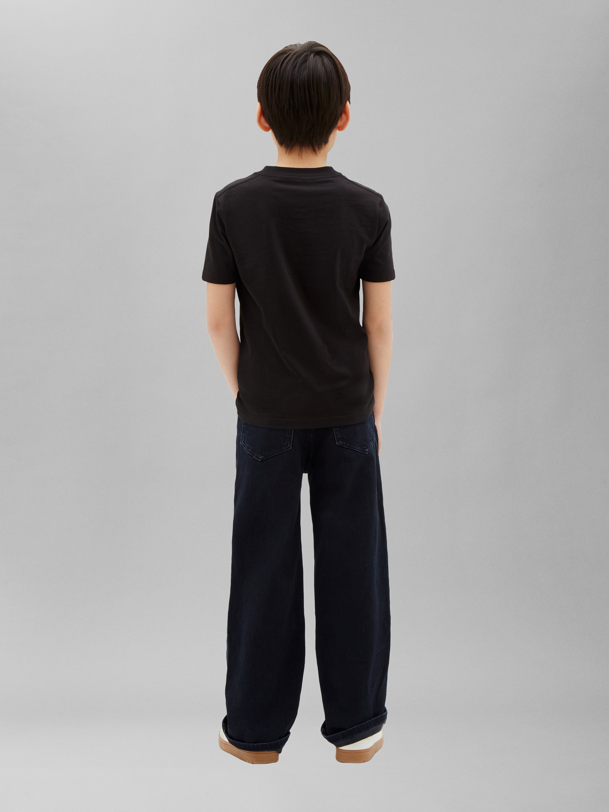 Calvin Klein Jeans T-Shirt »CALVIN SMALL CHEST PRINT TEE« Regular fit mit Rundhalsausschnitt