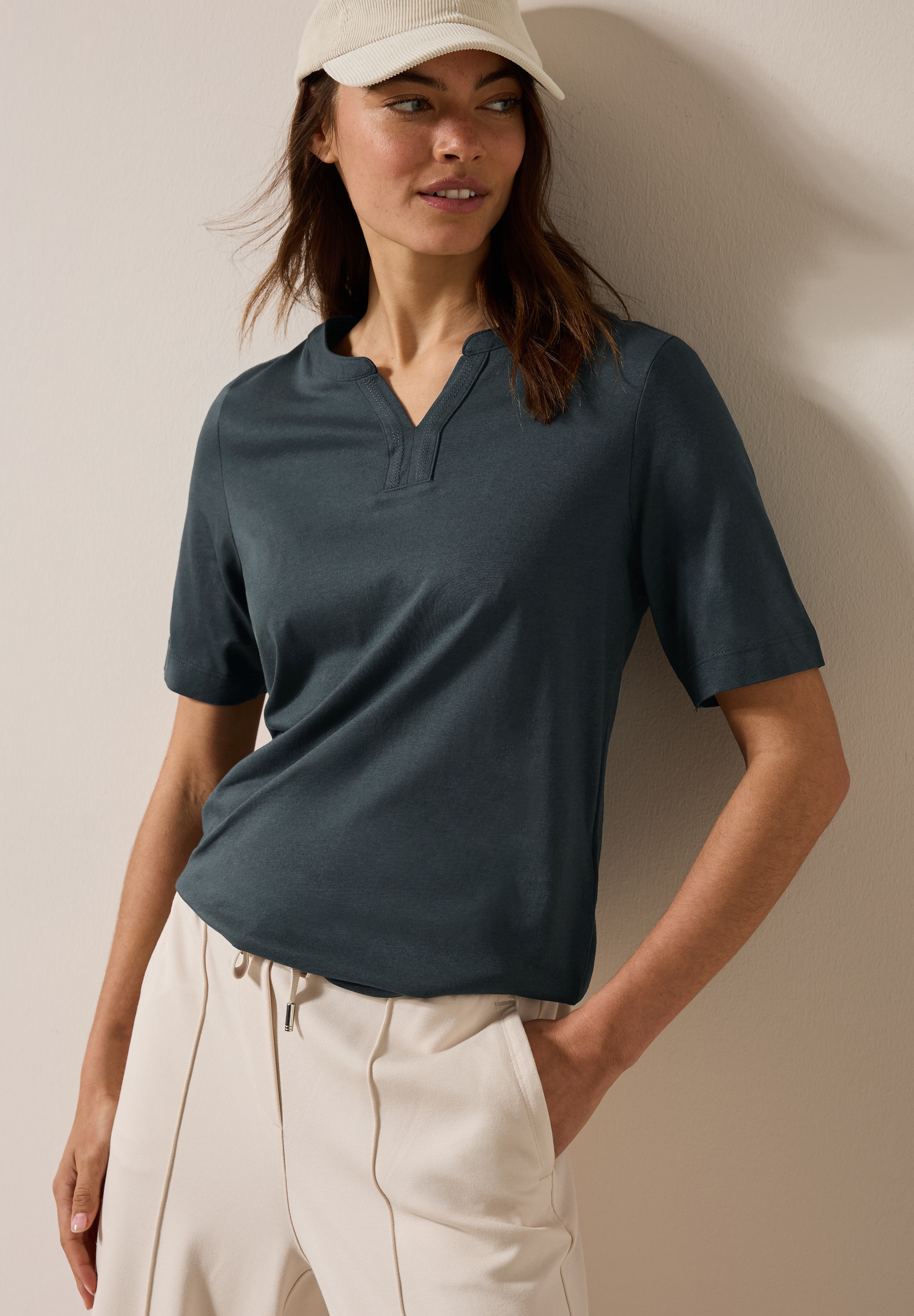 Cecil T-Shirt, im Tunik-Look