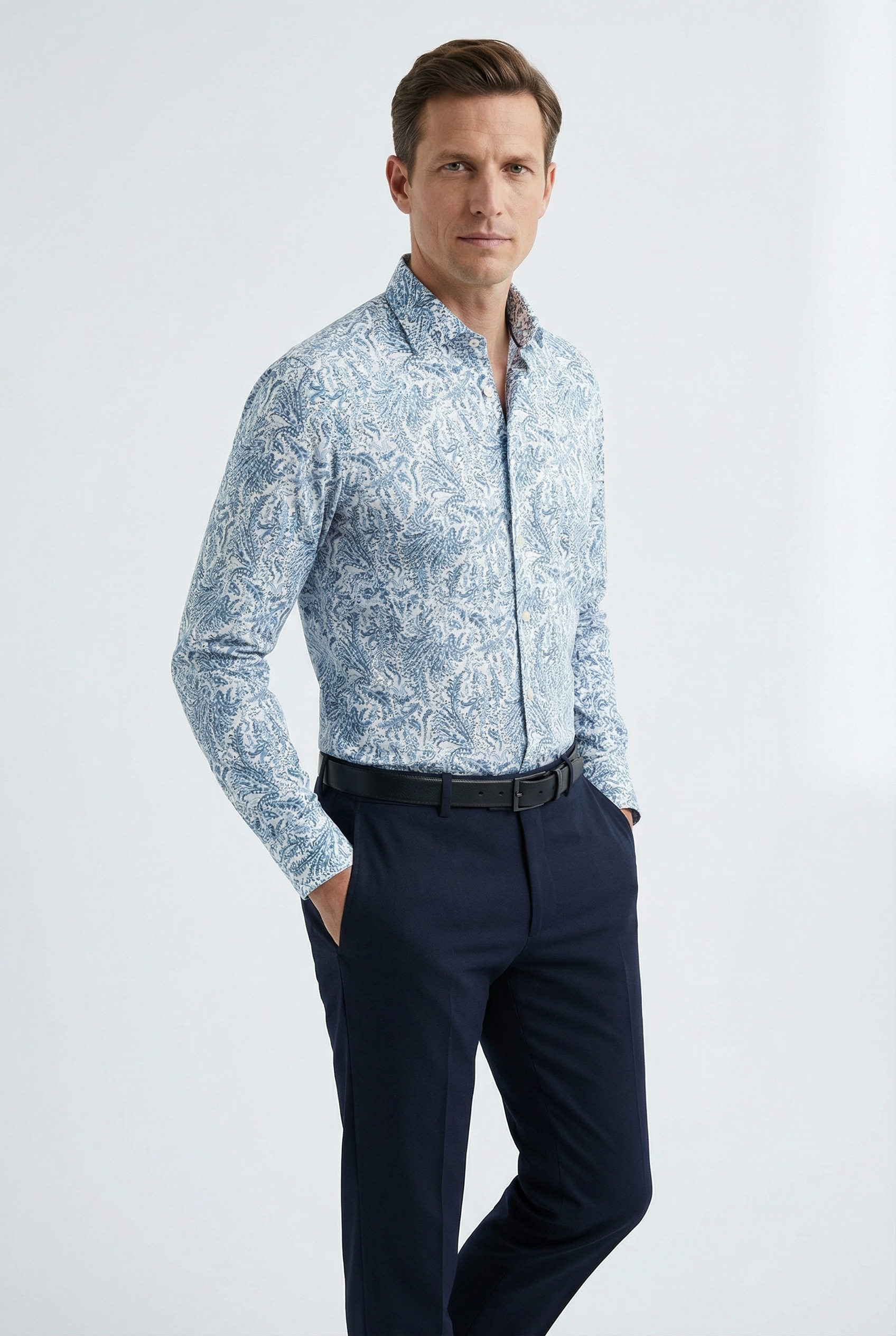 OLYMP Langarmhemd »Big & Tall« New Kentkragen, comfort fit