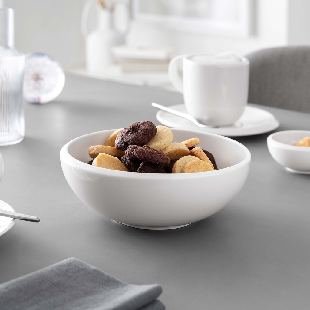 Villeroy & Boch Schale »Schüssel rund S NewMoon 1 l weiß«