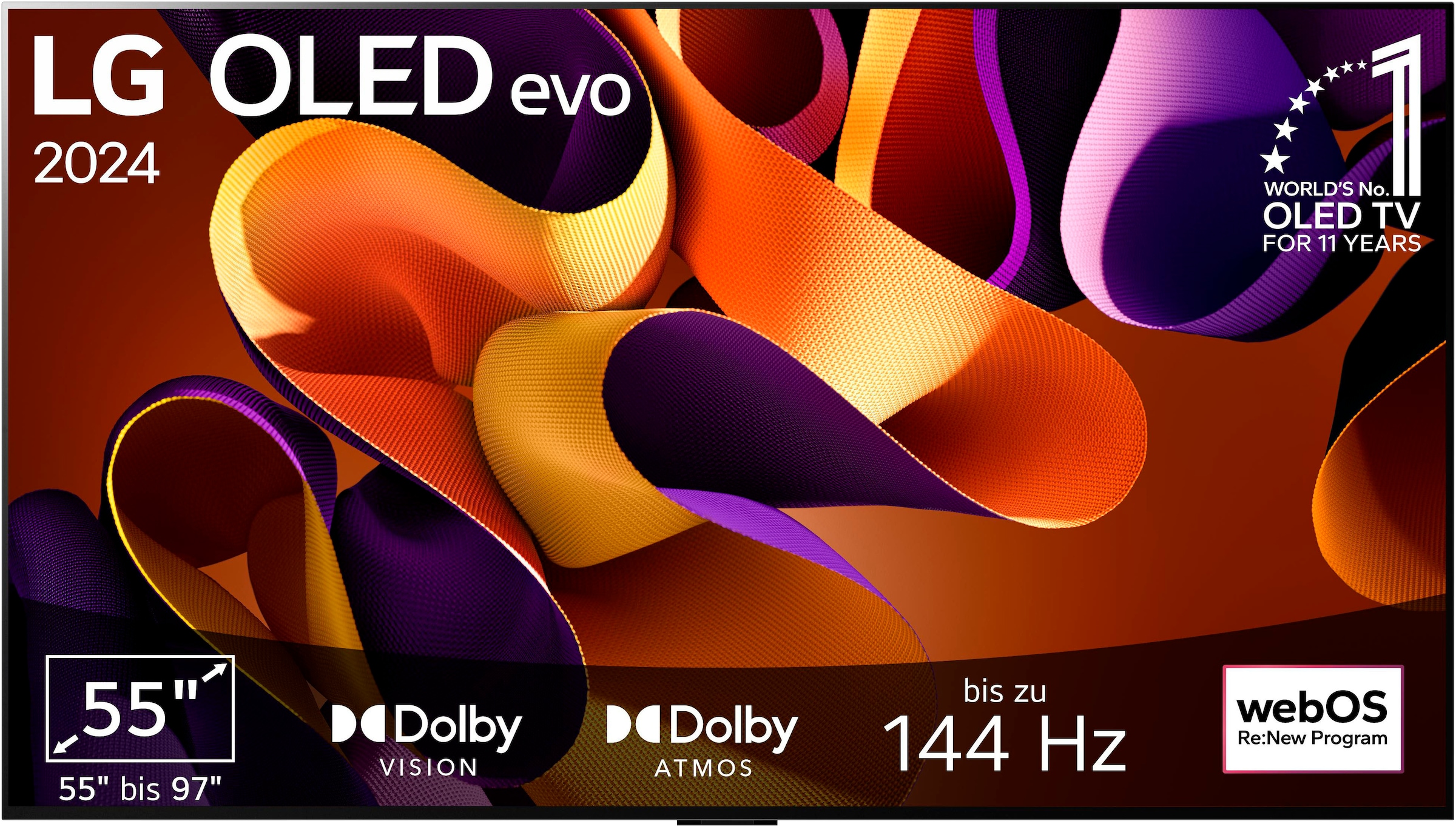 OLED-Fernseher »OLED55G48LW«, 139 cm/55 Zoll, 4K Ultra HD, Smart-TV
