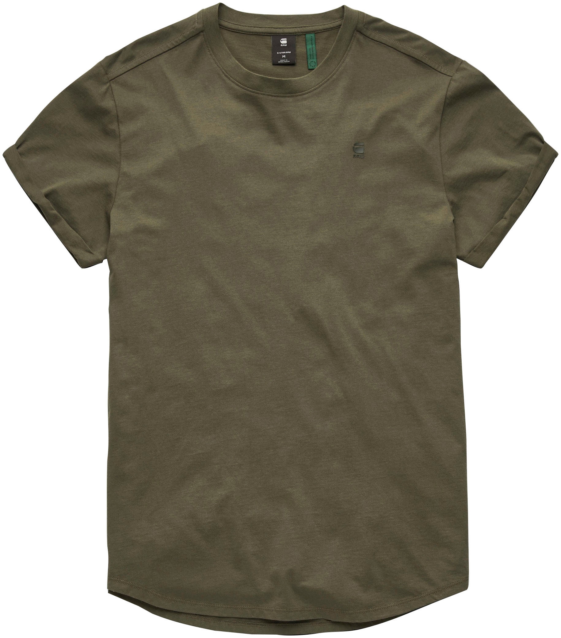 G-STAR Kurzarmshirt »Lash«, Rundhals, Logoapplikation