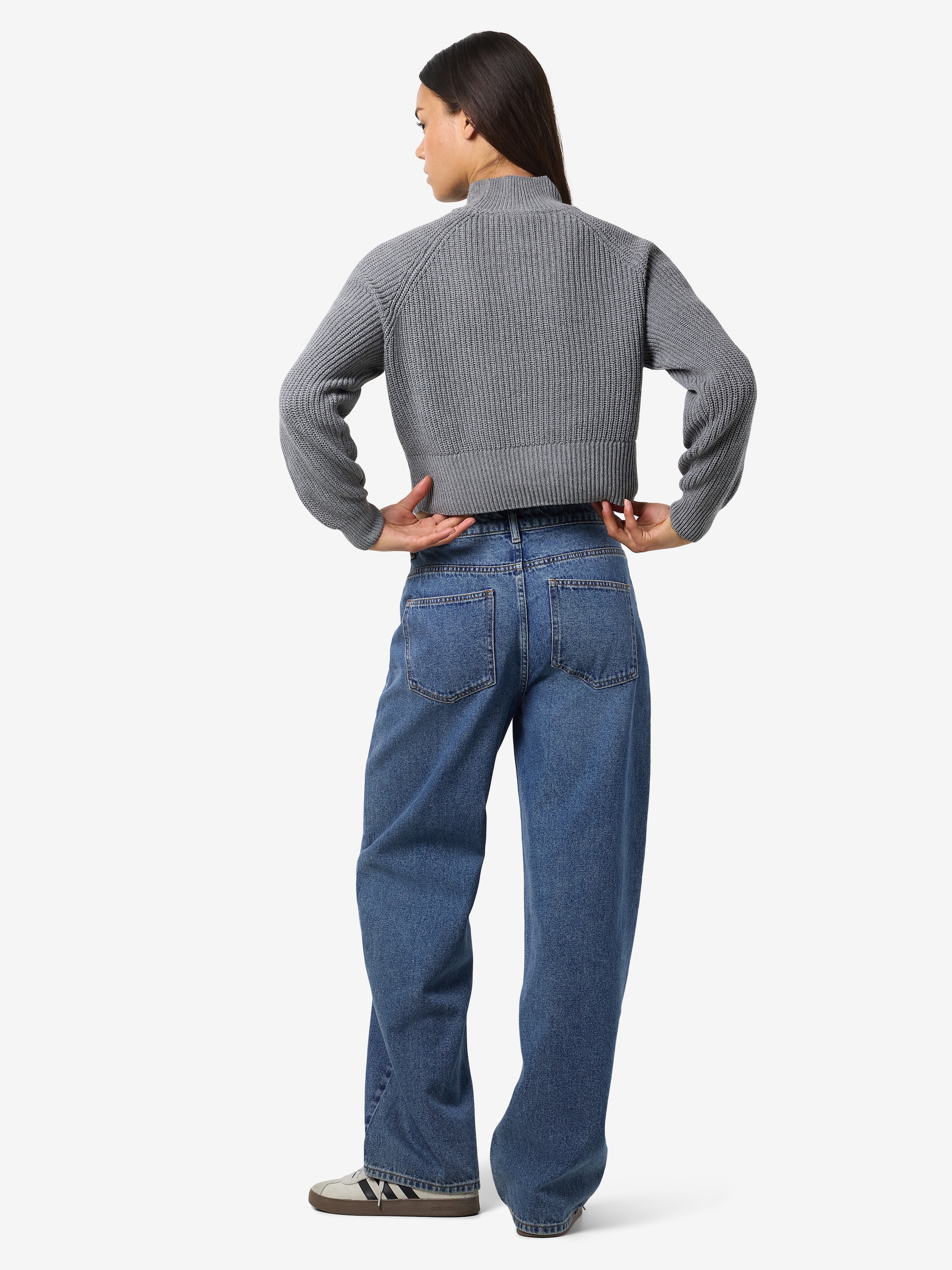 Noisy may Stehkragenpullover »NMDARA L/S HIGH NECK KNIT FWD NOOS«