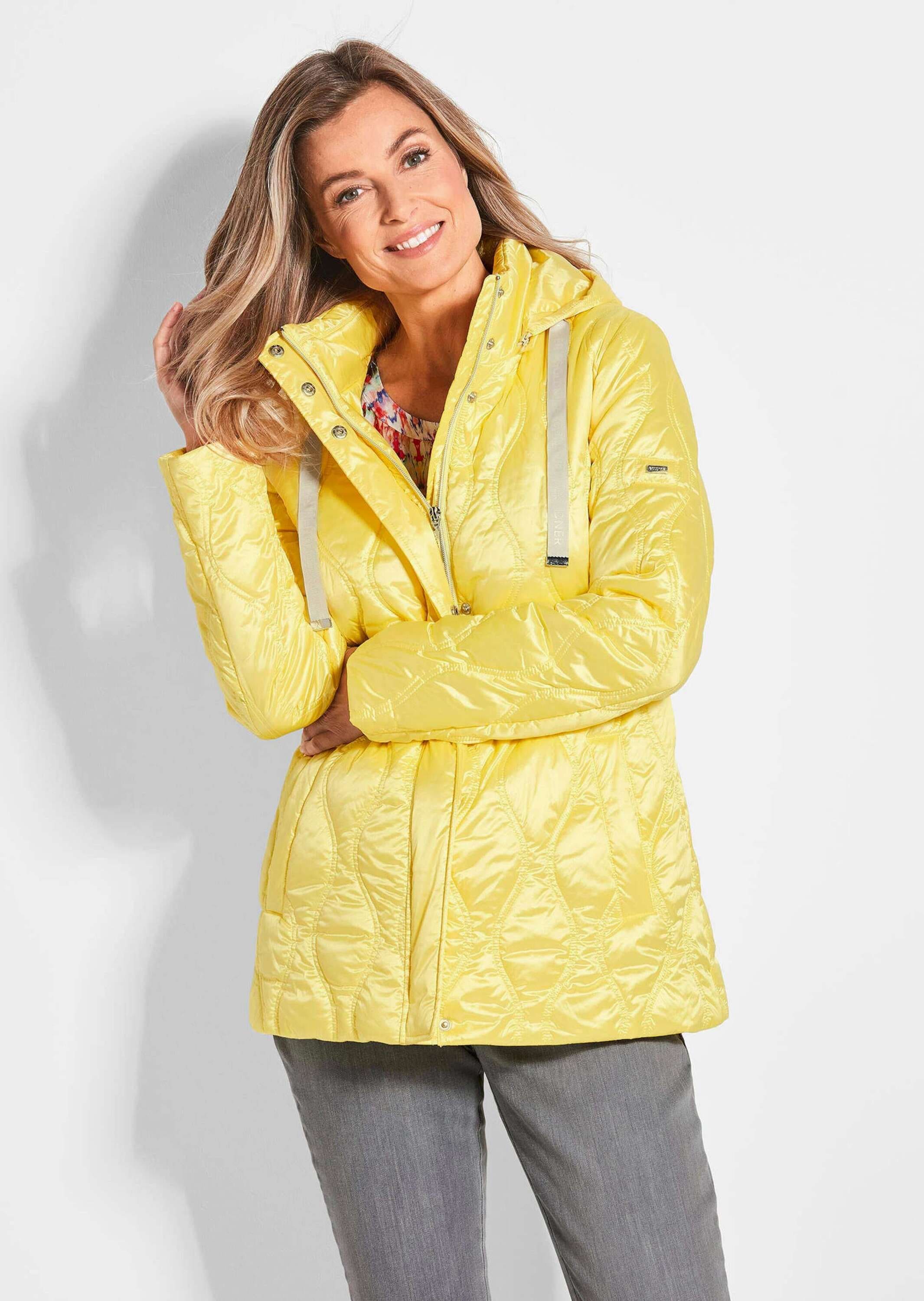 GOLDNER Kurzjacke »Herbstjacke Damen mit welliger Steppung im sportlichen Look«