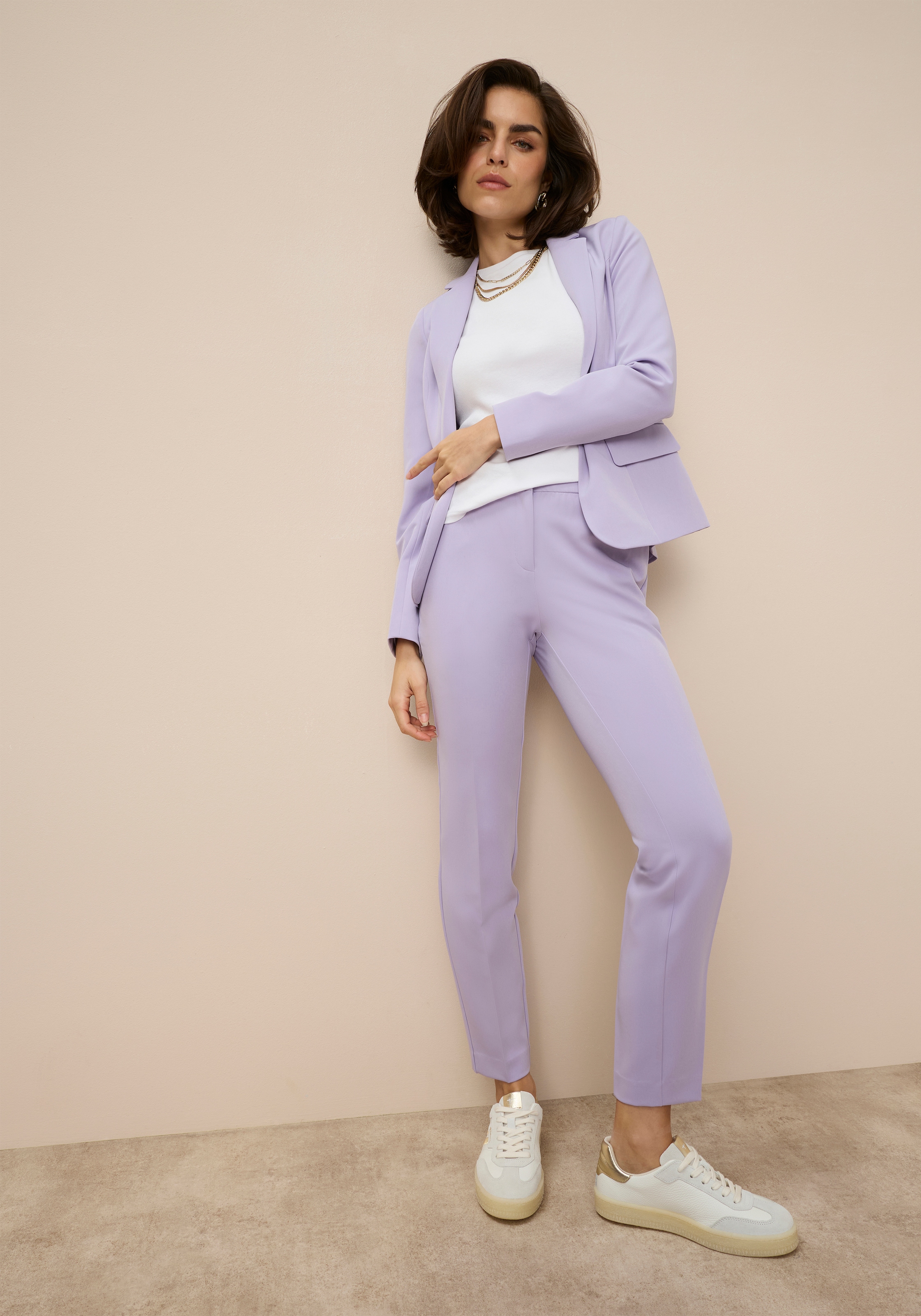 Tamaris Anzughose  in Trendfarben - mit passendem Blazer