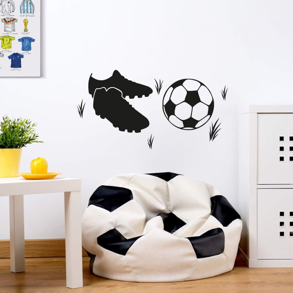 Wall-Art Wandtattoo »Fußball Fußballschuhe«, (1 St.)