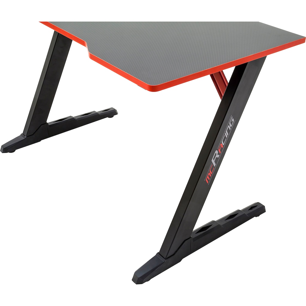 MCA furniture Gamingtisch »mcRacing Desk 7«
