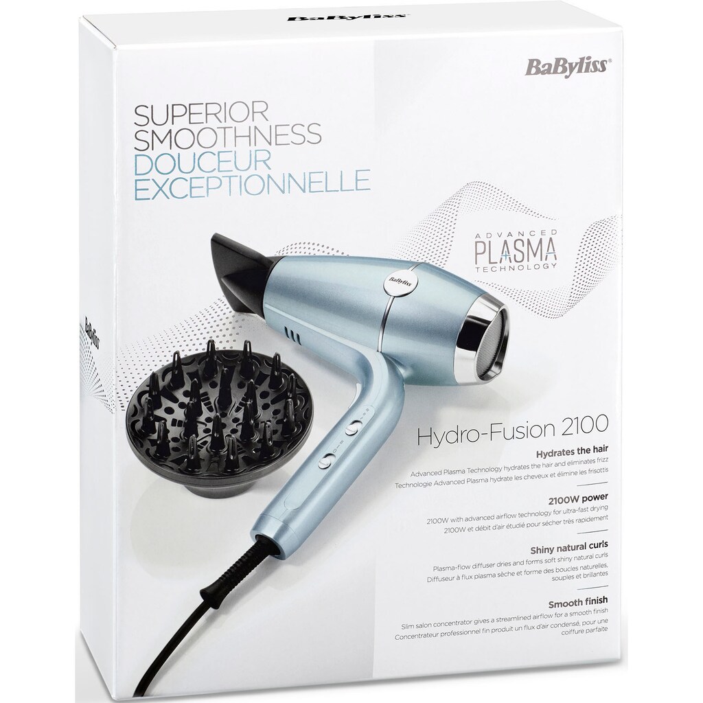 BaByliss Haartrockner »D773DE Hydro-Fusion«, 2100 W