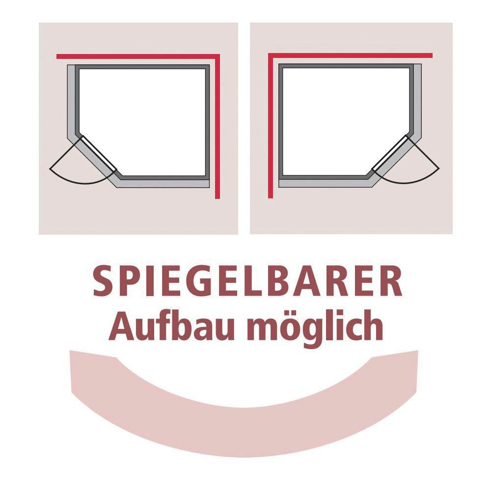 Karibu Sauna »Siirin« Set,  Ofen 9 kW integr. Strg